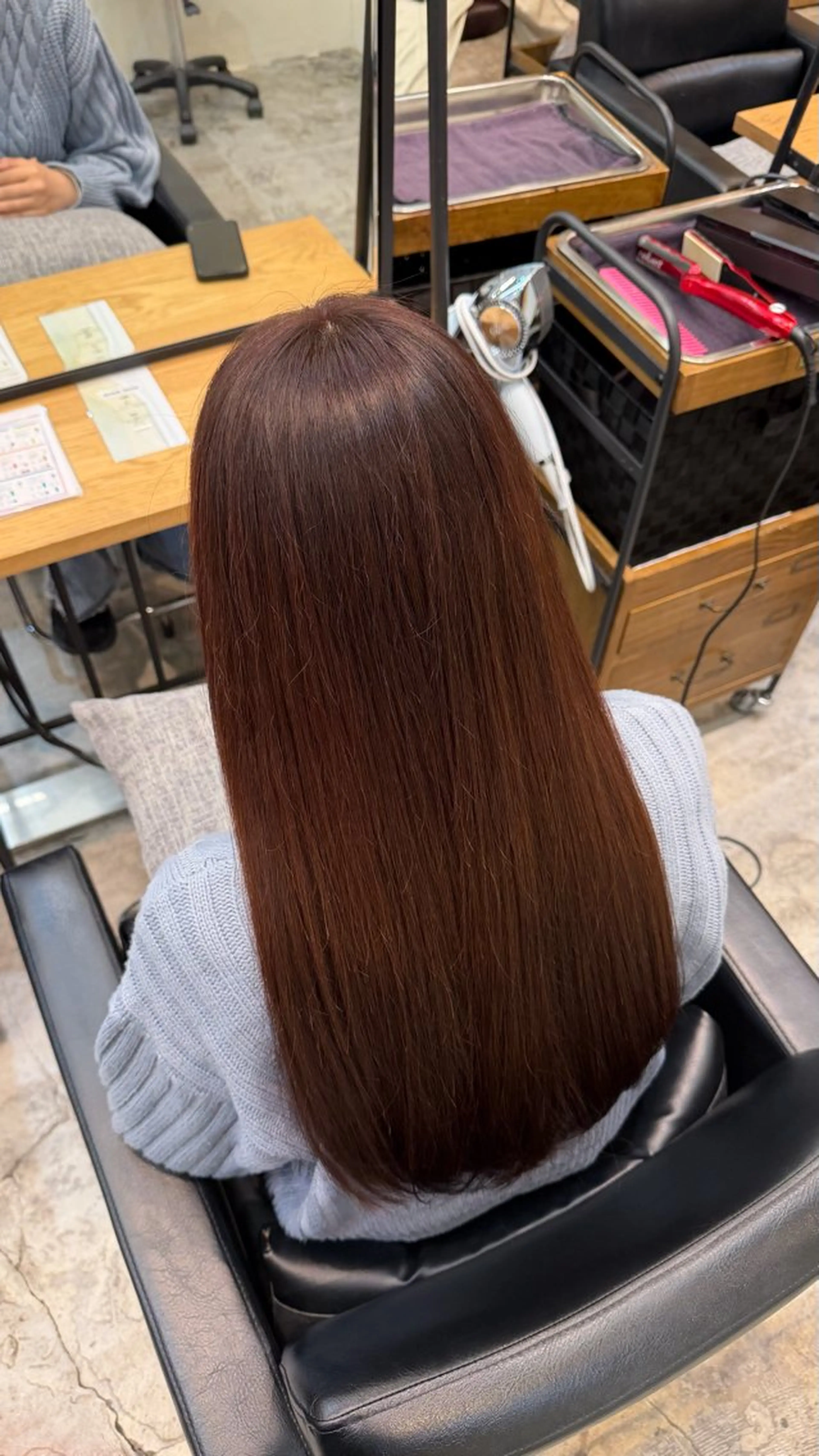 ロング ヘアカラー 透明感カラー/ 新宿駅東口/ユズキのヘアスタイル