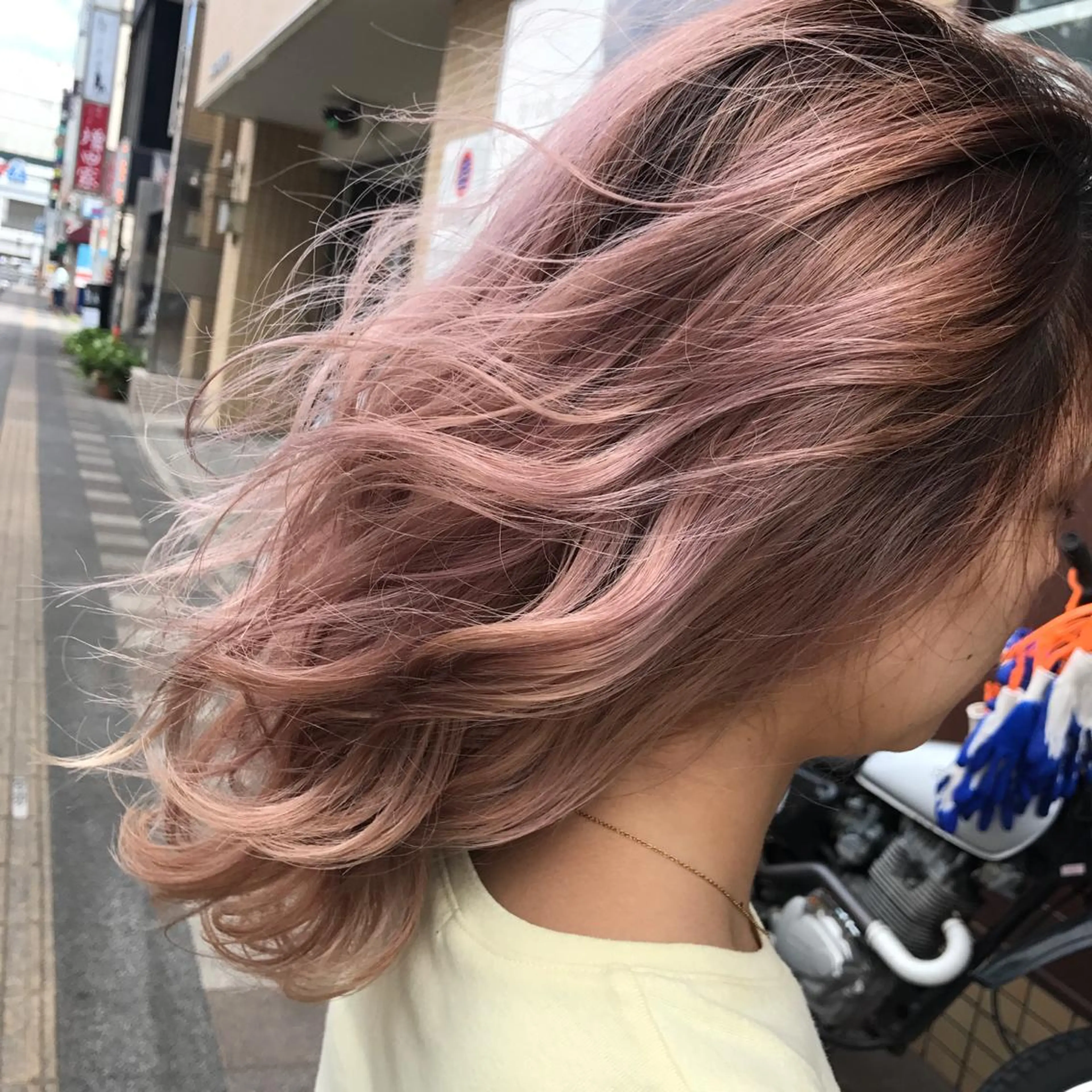 セミロング ショートスタイル /tomo.のヘアスタイル