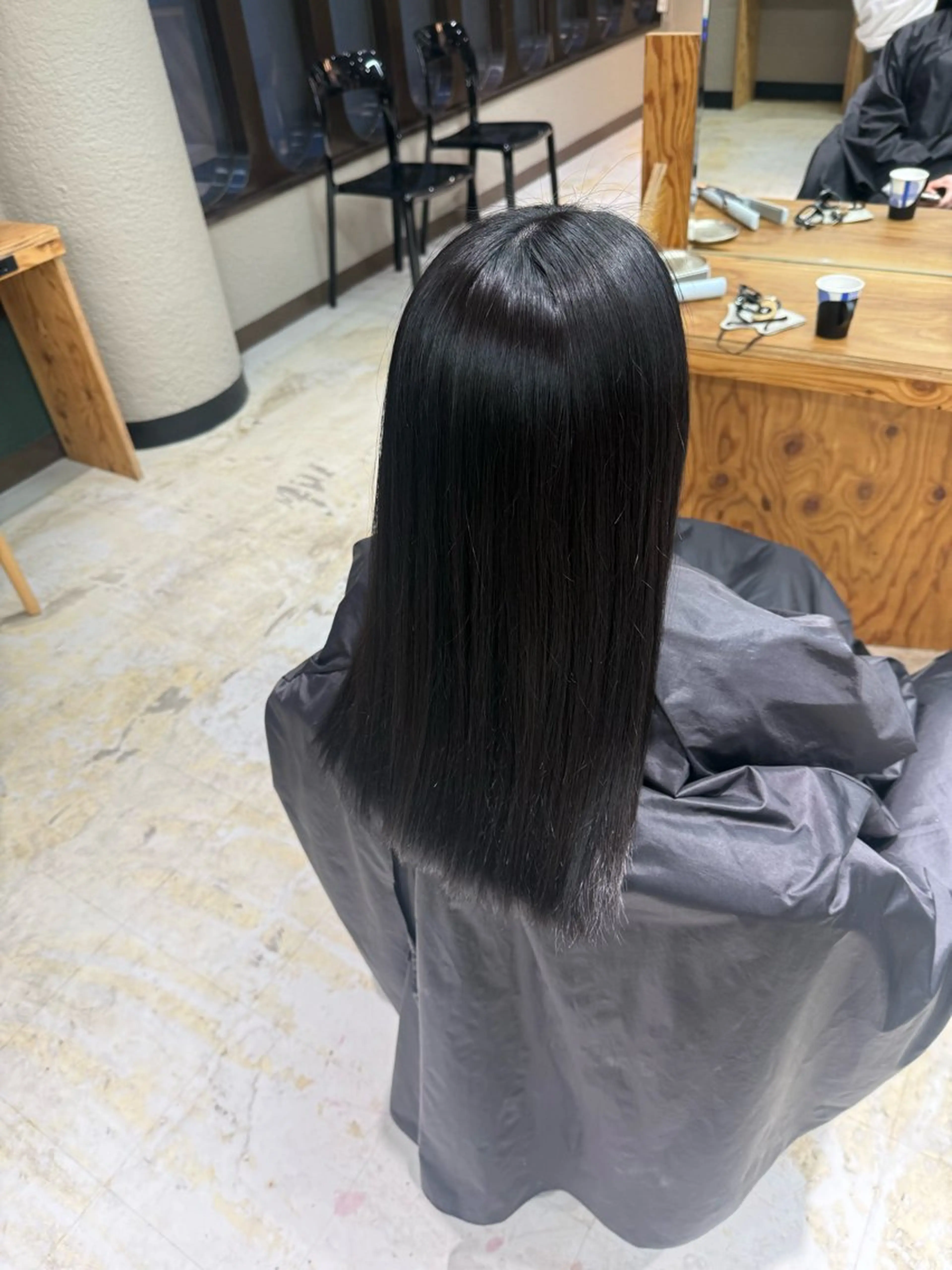 カラー モデル様募集中🐰 西尾美優のヘアスタイル