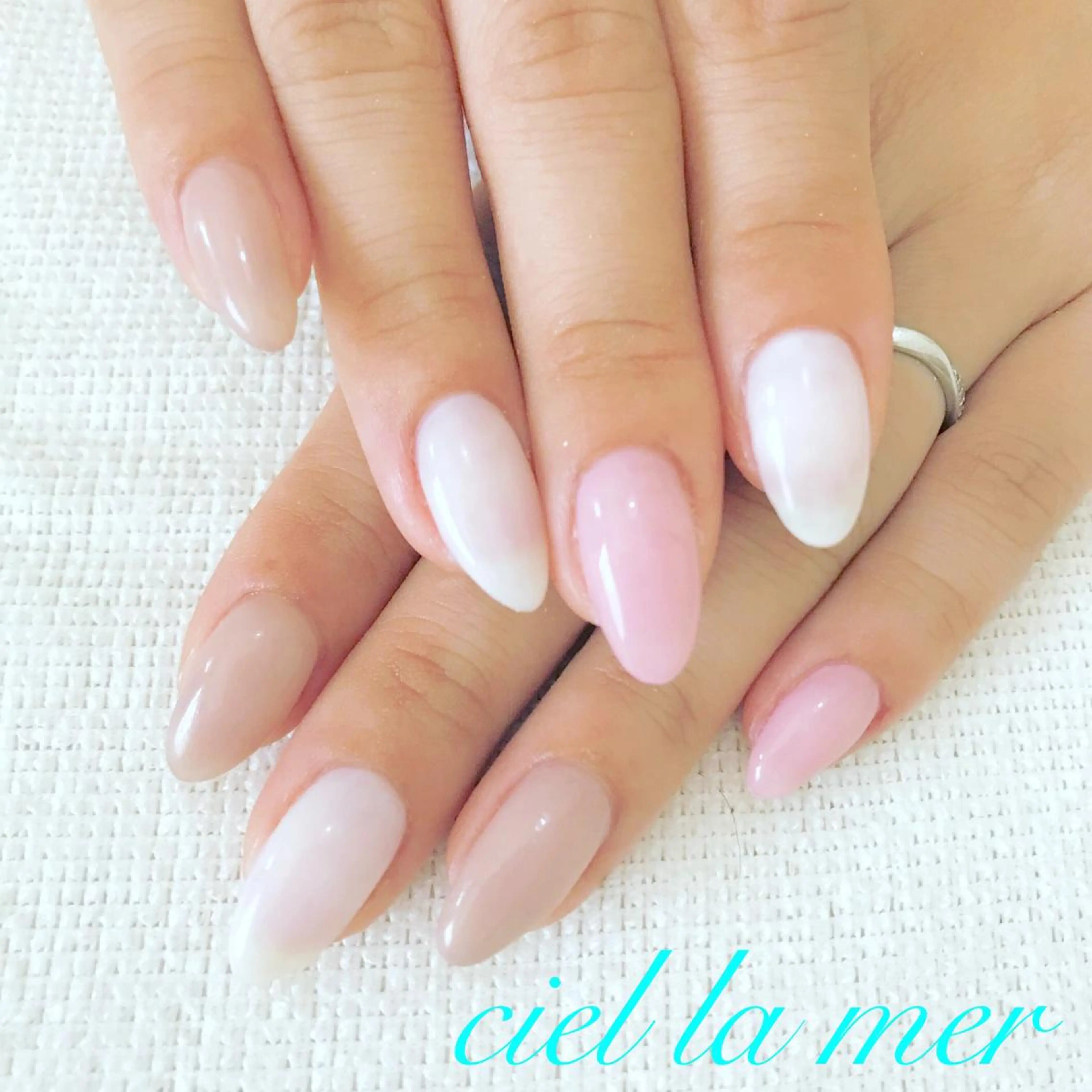 ネイル ハンドネイル フットネイル ciel la merのネイルデザイン