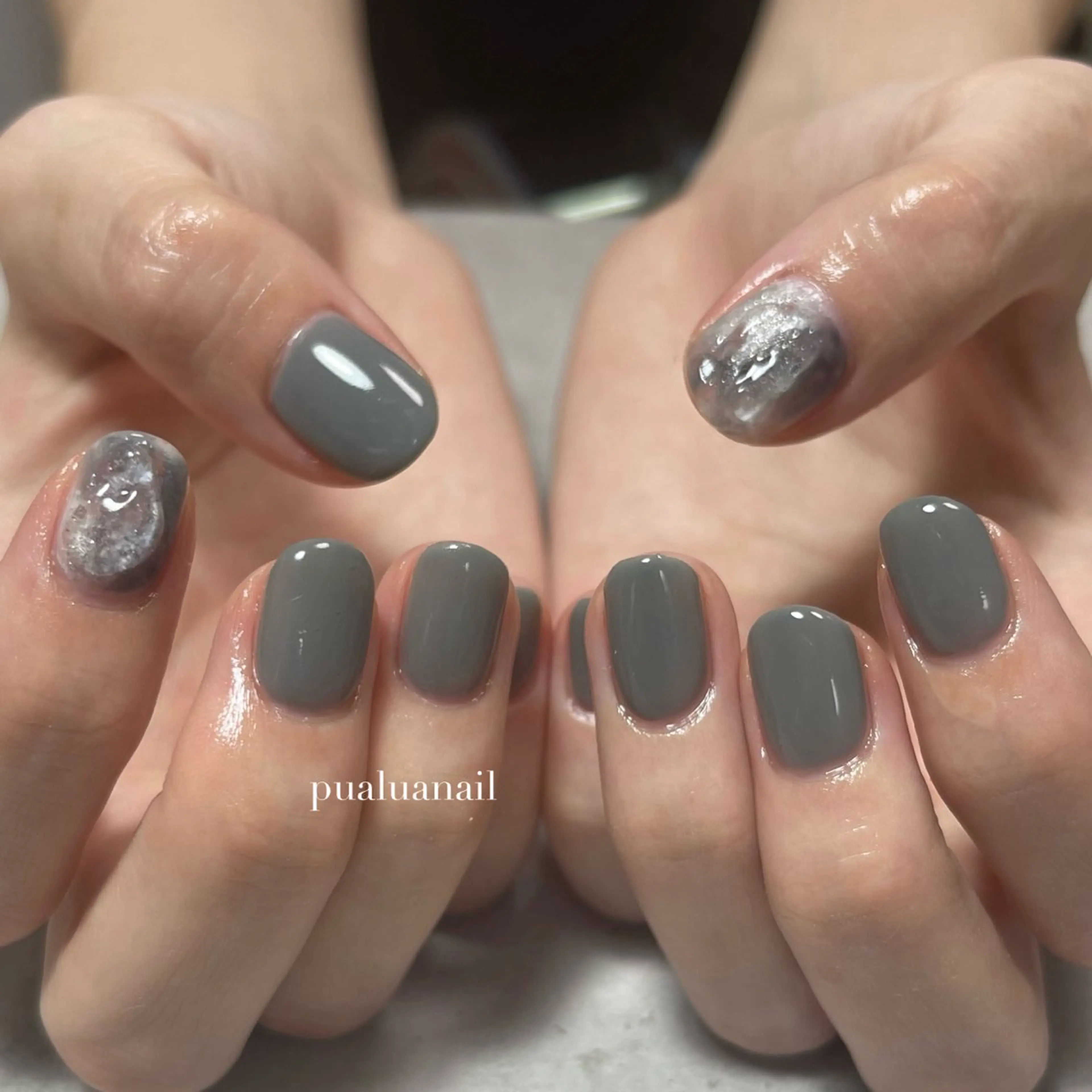 ネイル ハンドネイル pualua miharuのネイルデザイン