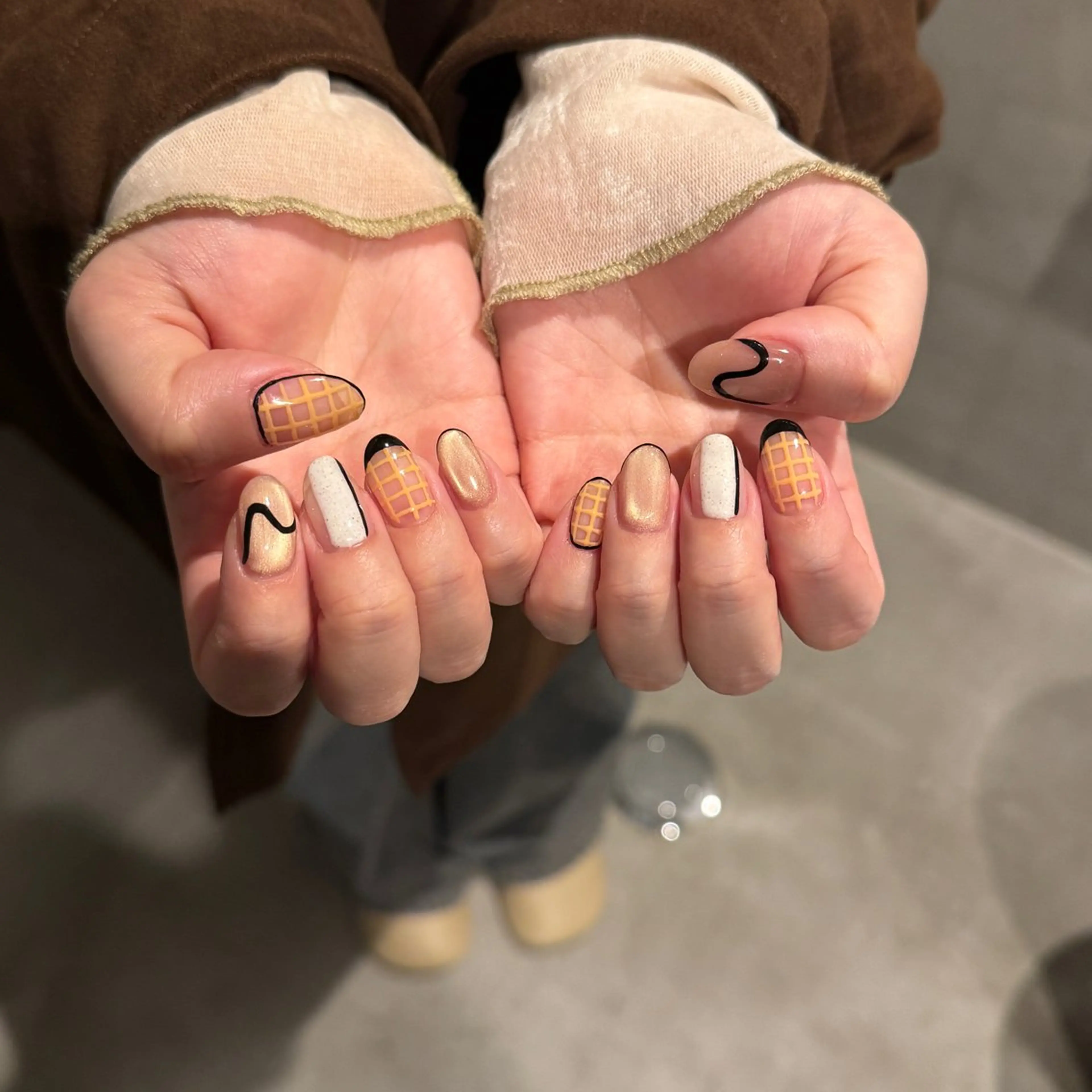 ネイル ハンドネイル 𝐫𝐚𝐢 𝐧𝐚𝐢𝐥のネイルデザイン