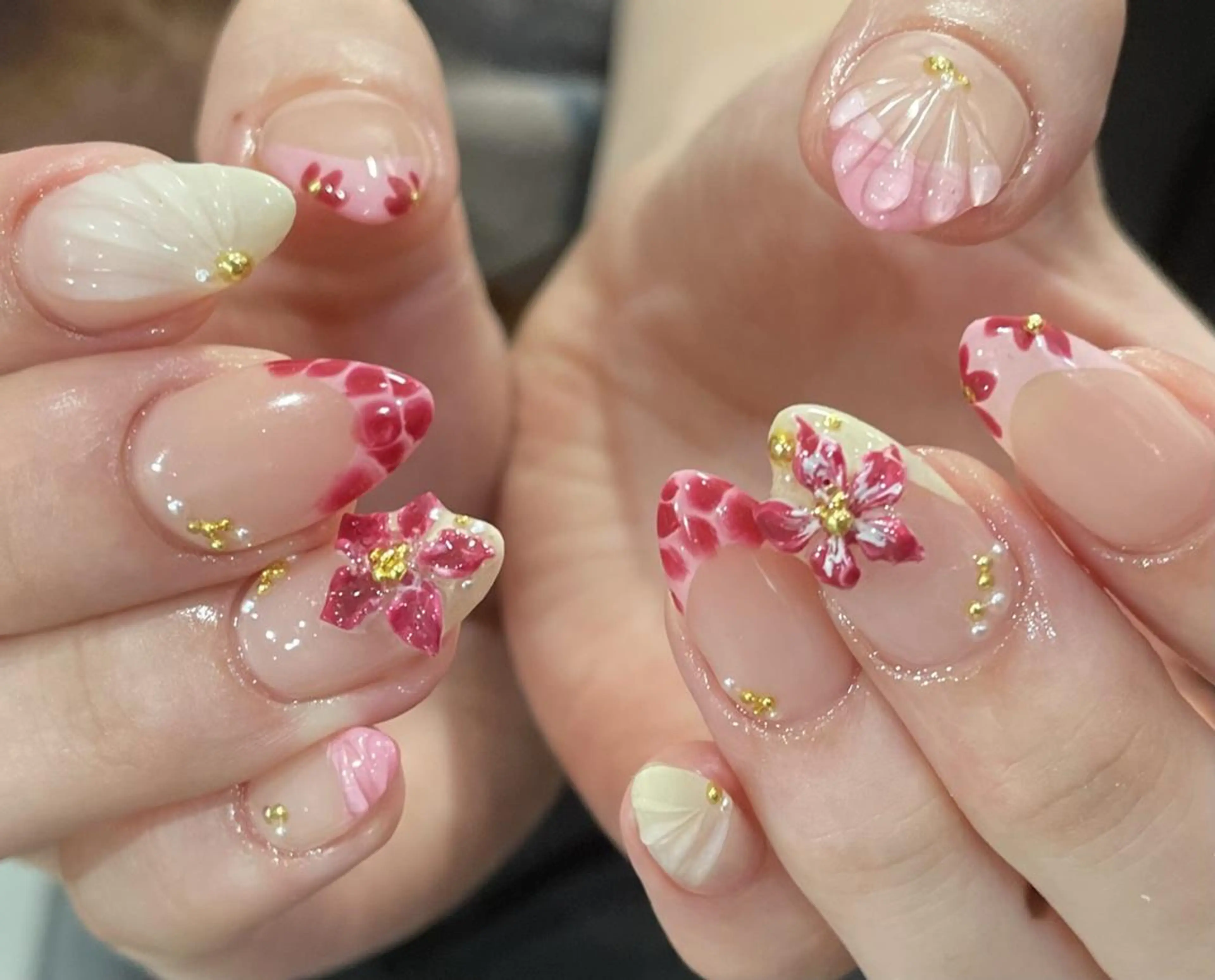 ネイル ハンドネイル MAKI💚💚💚 秋葉原.のネイルデザイン