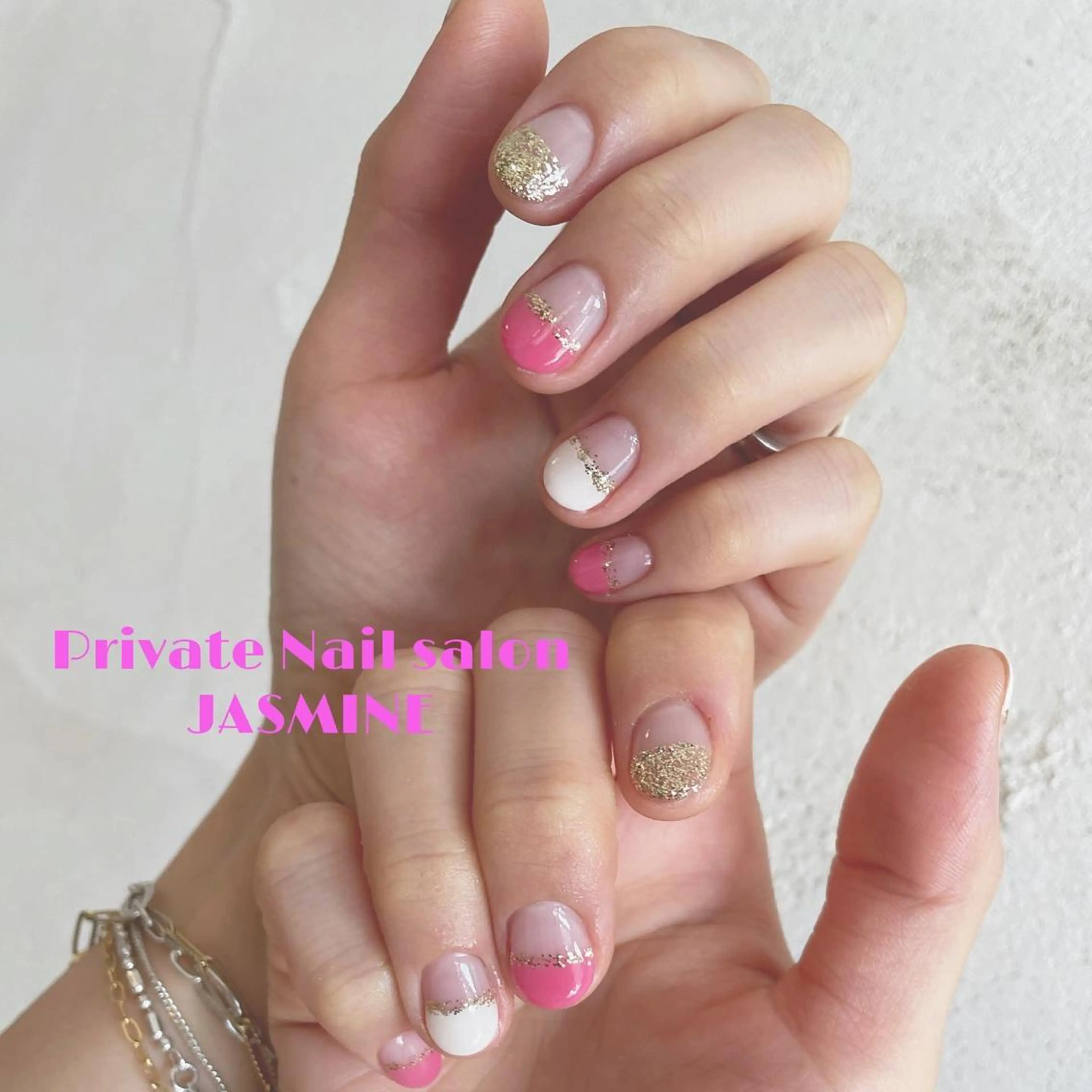 ネイル フレンチネイル Nail salon JASMINEのネイルデザイン