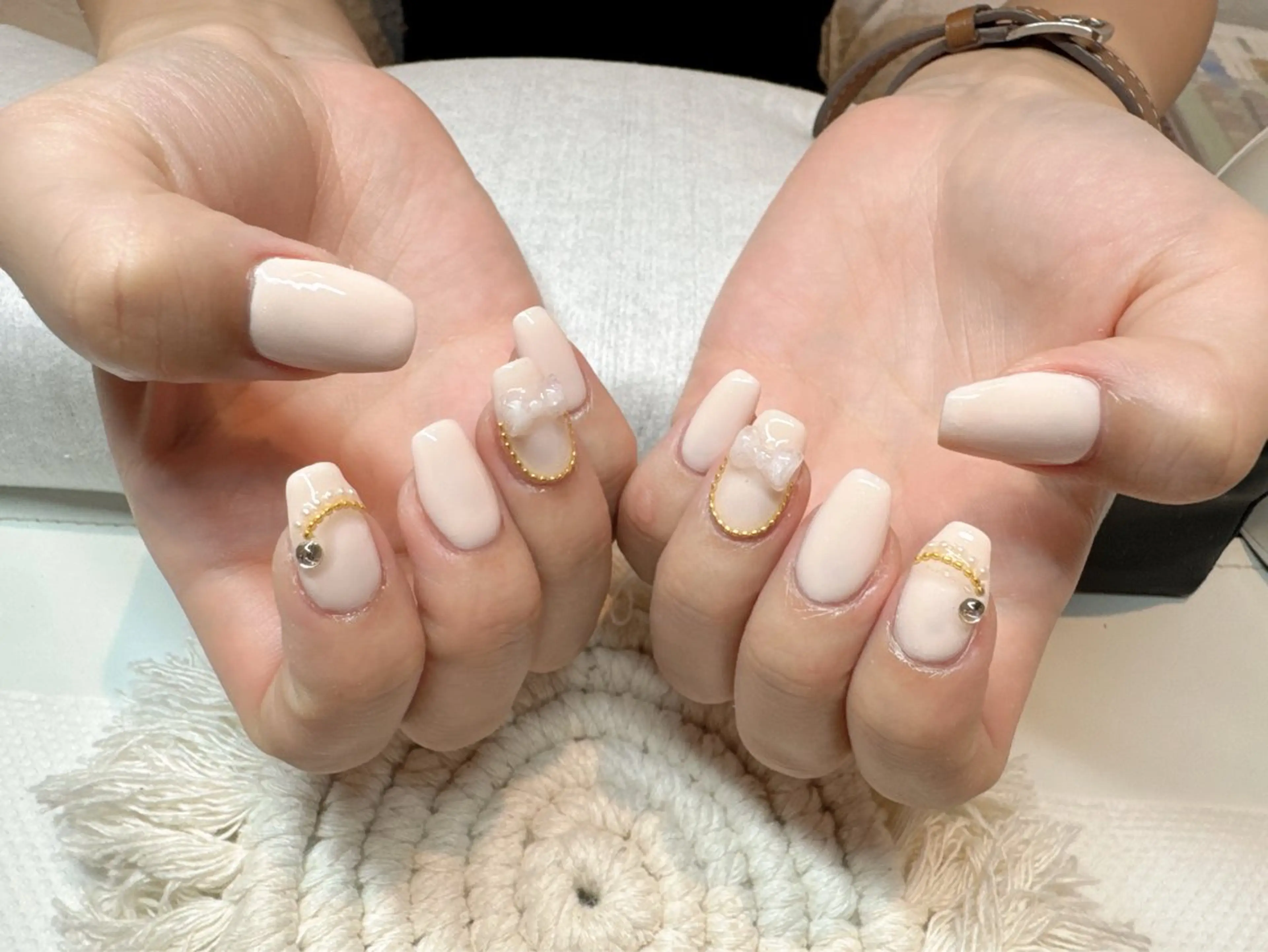 4本アートデザインネイル「オフ込み」の写真