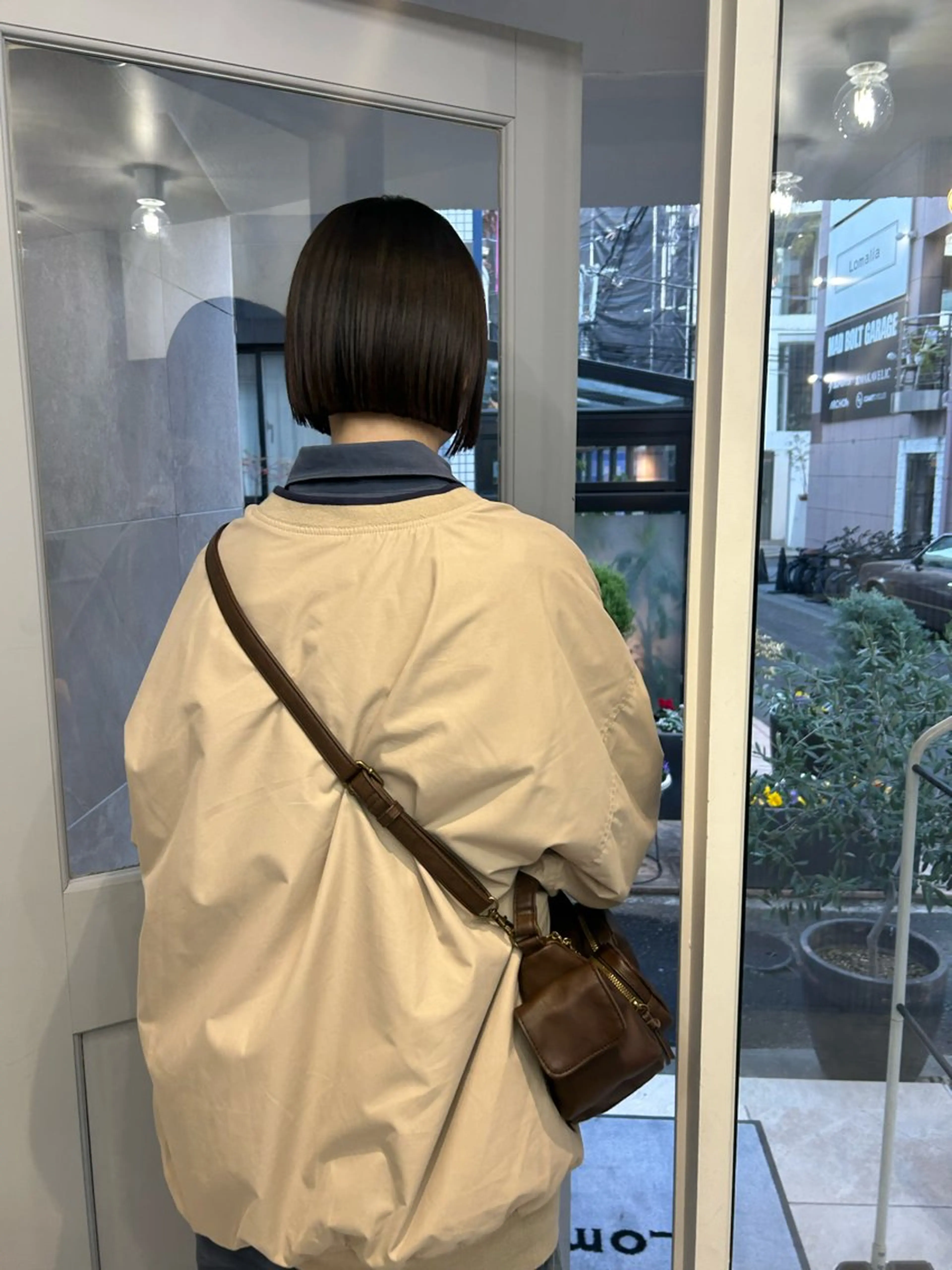 ショート カット 縮毛矯正 じゅわっと暖色カラー 🍊Moemiのヘアスタイル