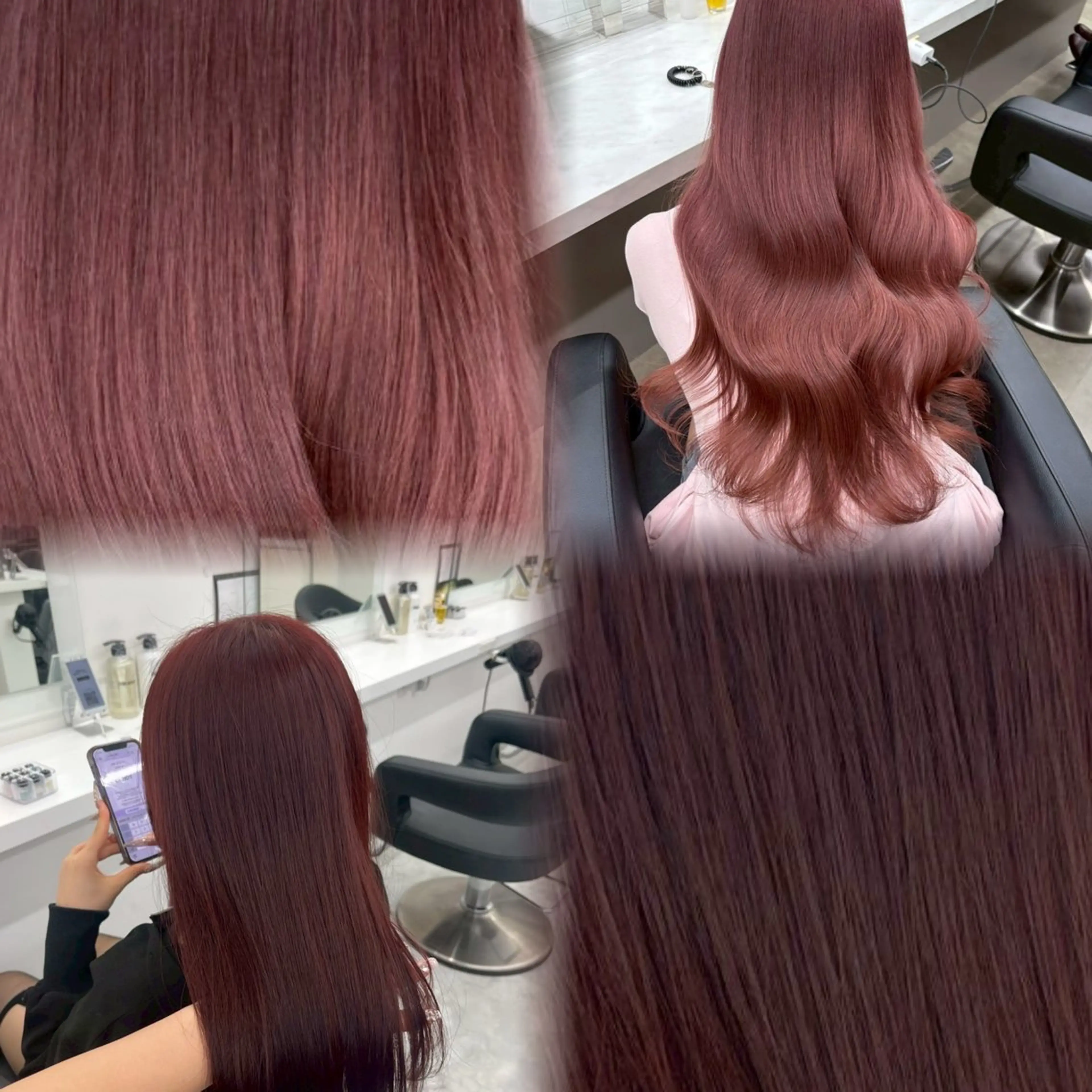 ロング カラー ヘアアレンジ メンズ ヘアカラー トリートメント こたか さくらのヘアスタイル