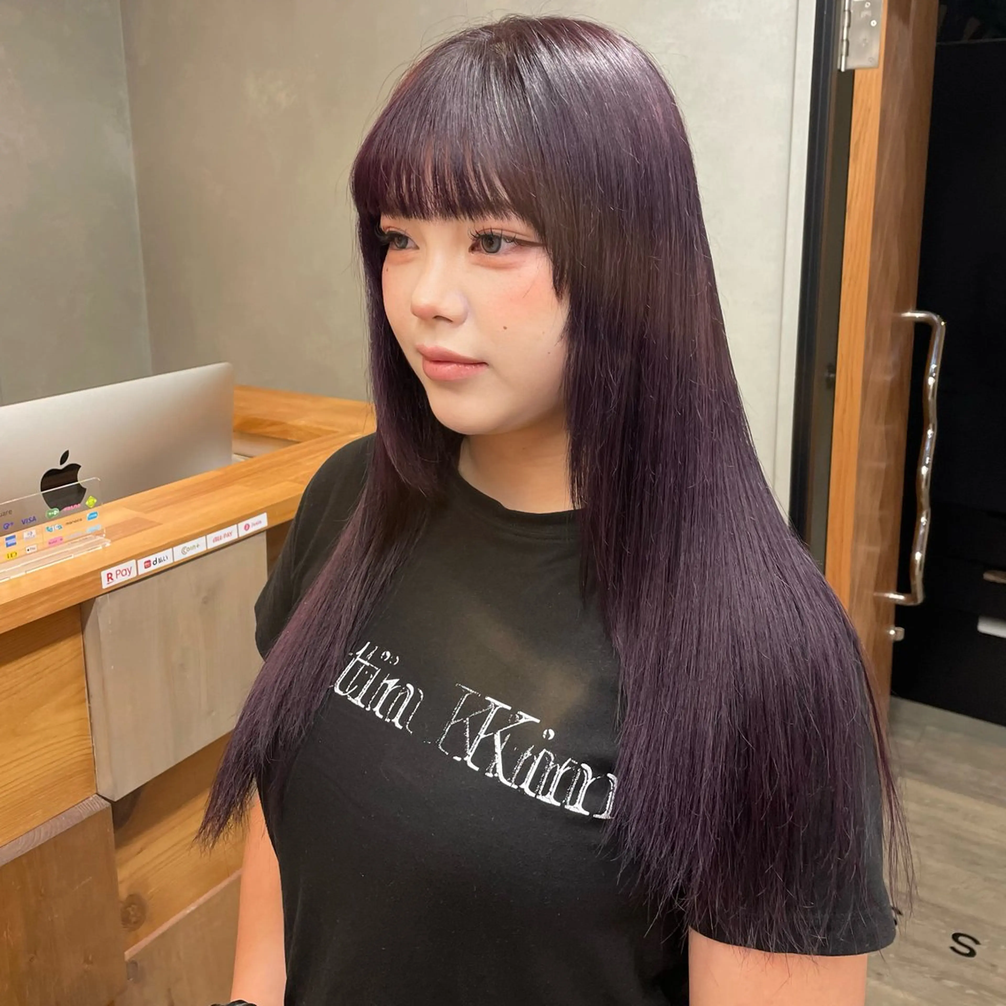 ロング カラー ブリーチ ヘアカラー 似合わせカラー×髪質 改善伏見/RIONAのヘアスタイル