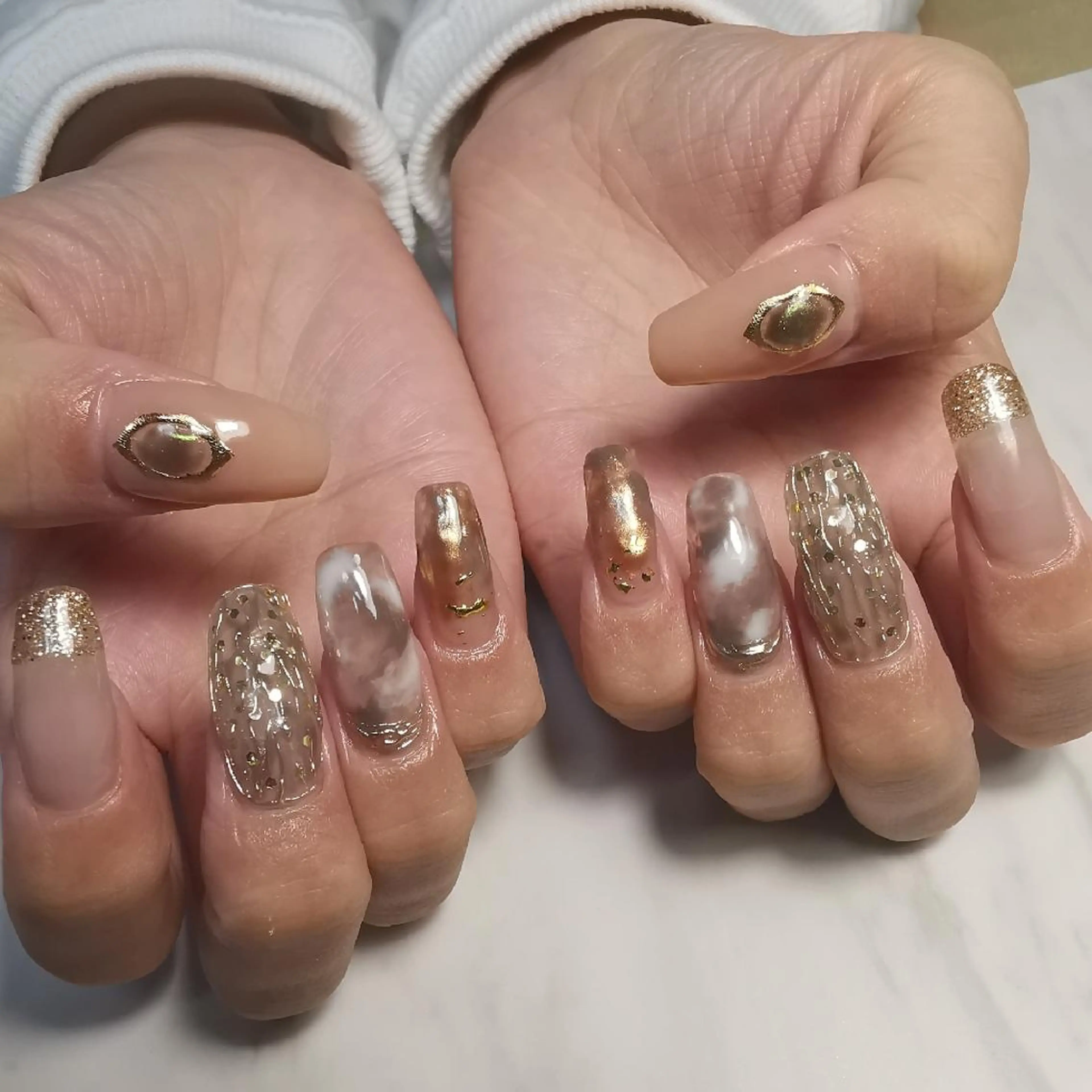 ネイル 持ち込み ハンドネイル reve あやののネイルデザイン