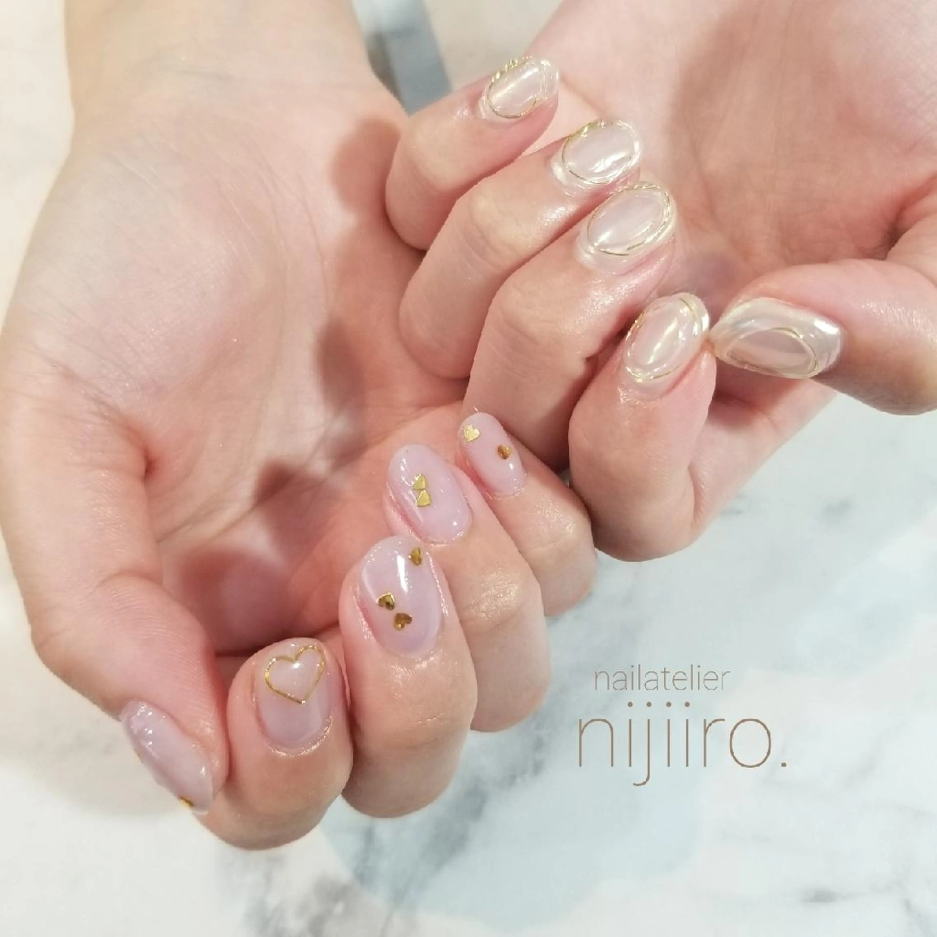 ネイル ハンドネイル nijiiro🌈 サトウのネイルデザイン