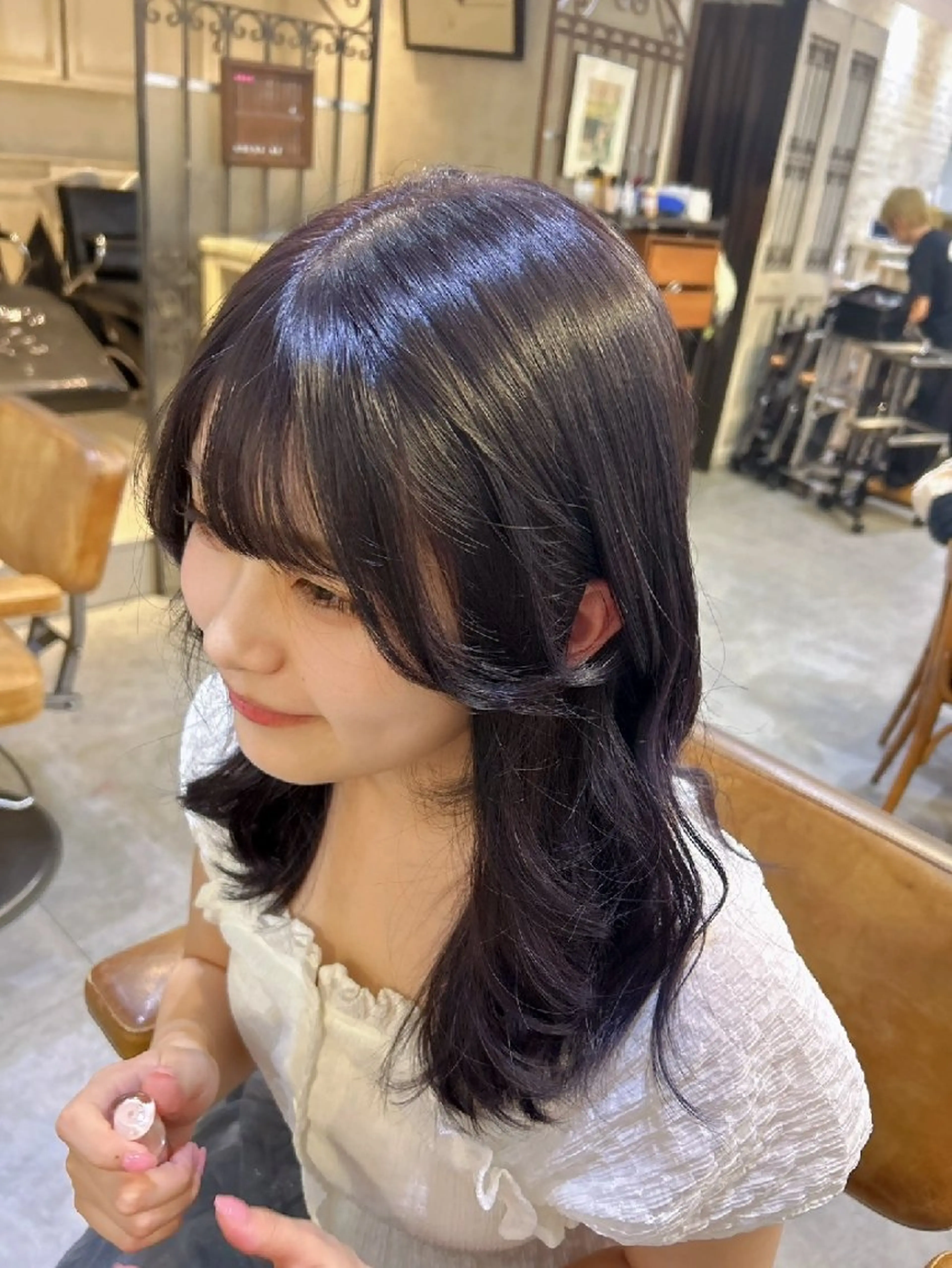 •【ご新規様限定】透明感up艶カラー️＋3stepトリートメントの写真