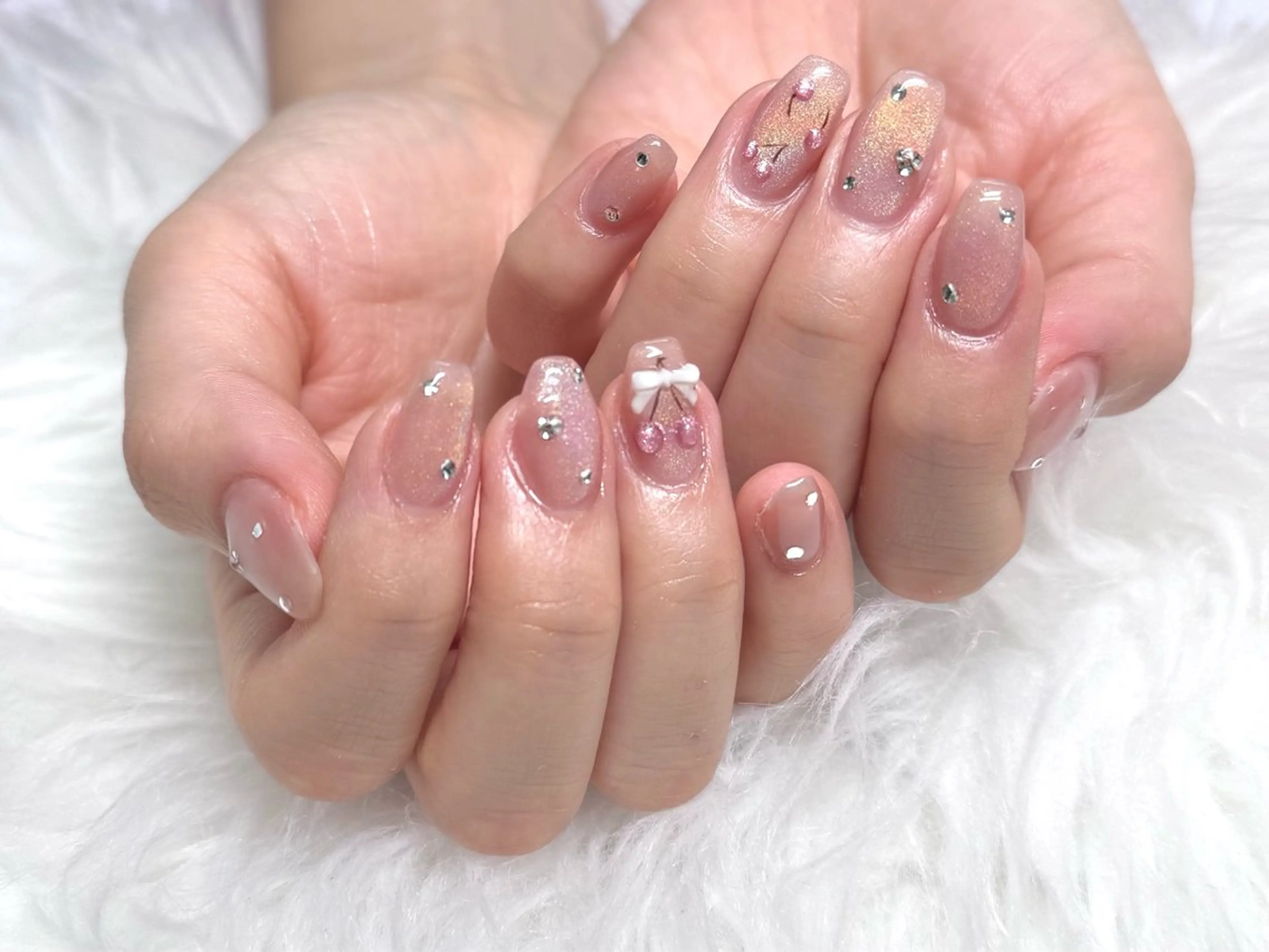 ネイル ハンドネイル 🫧Rio🫧ネイル /渋谷🫧ワンホンのネイルデザイン