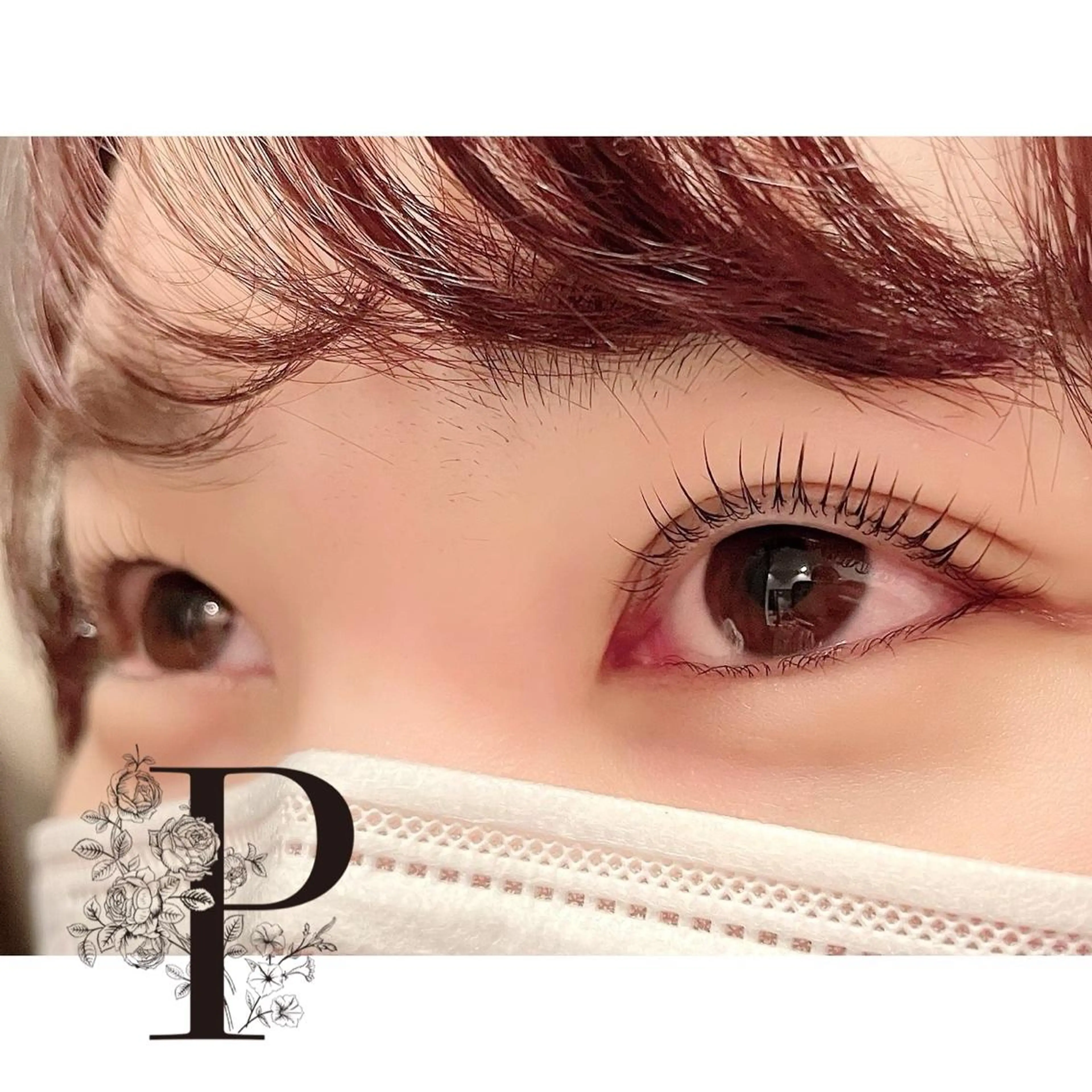 セミロング カラー パーマ ヘアアレンジ ネイル マツエク・マツパ パリジェンヌラッシュリフト まつパ/まつエク Ci belleのマツエク・マツパデザイン