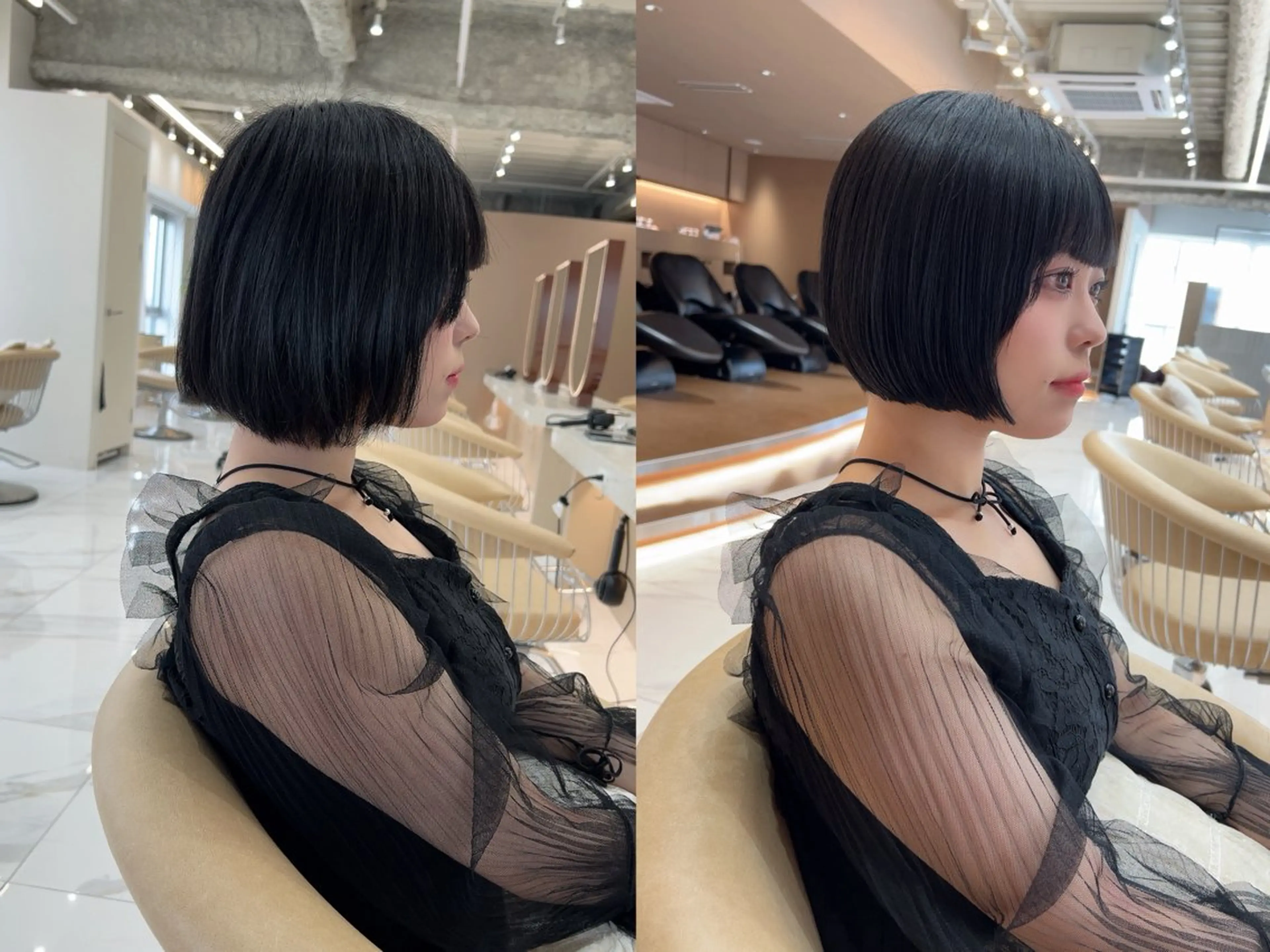 ショート 山田勇真 ボブ/縮毛矯正/金山のヘアスタイル