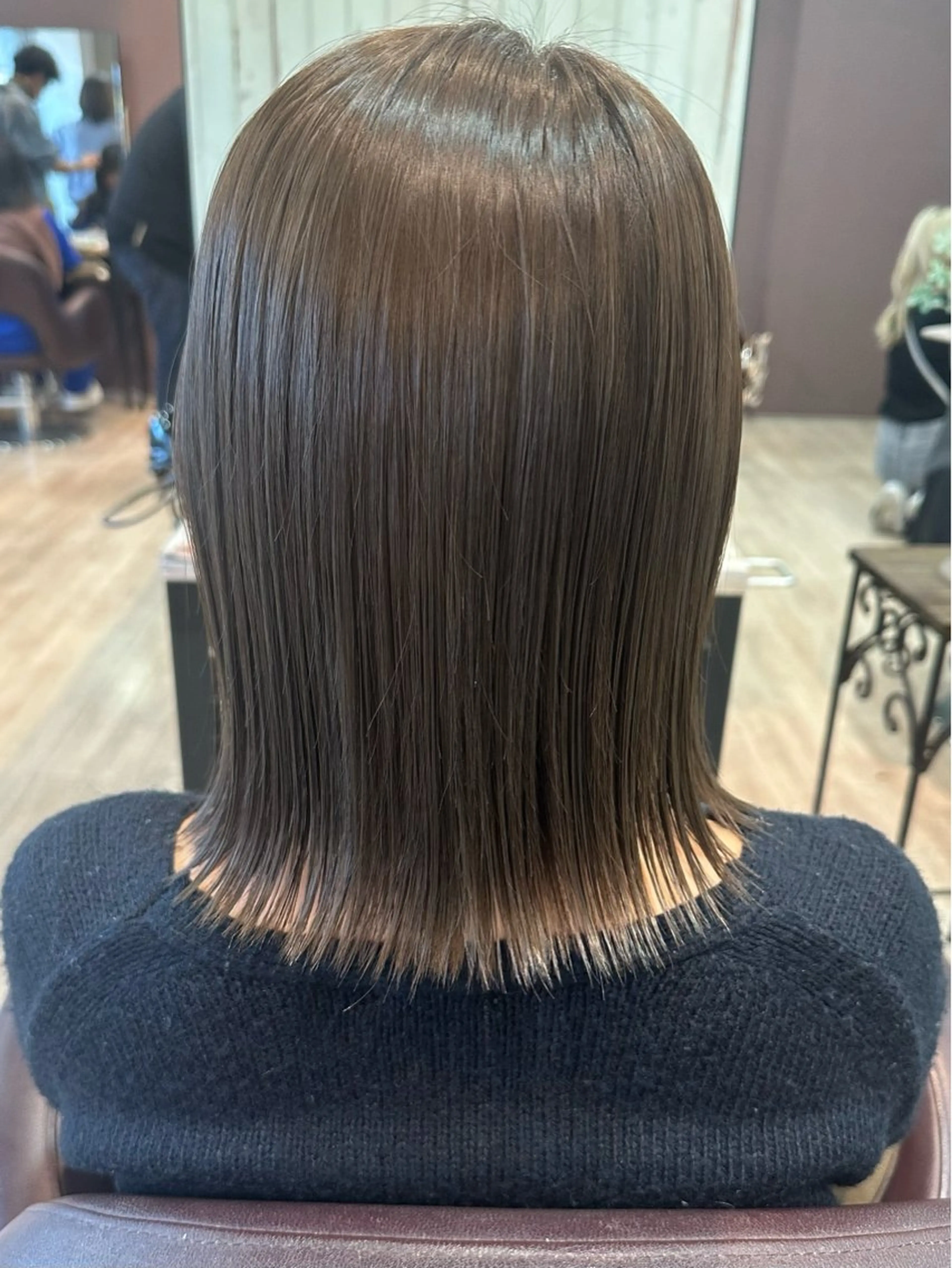 ミディアム ツヤ髪質改善 💜れいな💜のヘアスタイル