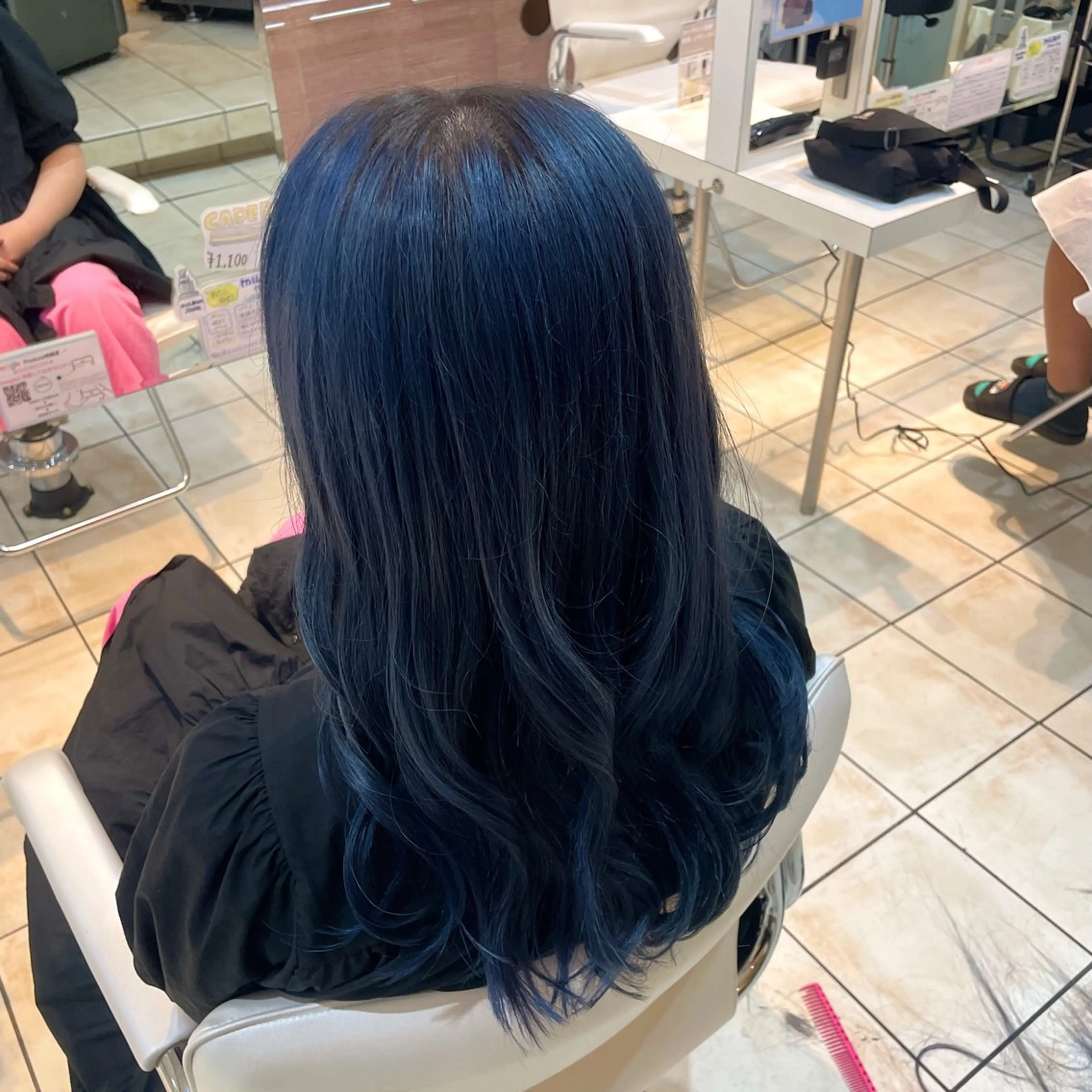 ロング カラー ヘアカラー ブリーチ/ヘアセット 【𝙍𝙞𝙣𝙤】のヘアスタイル