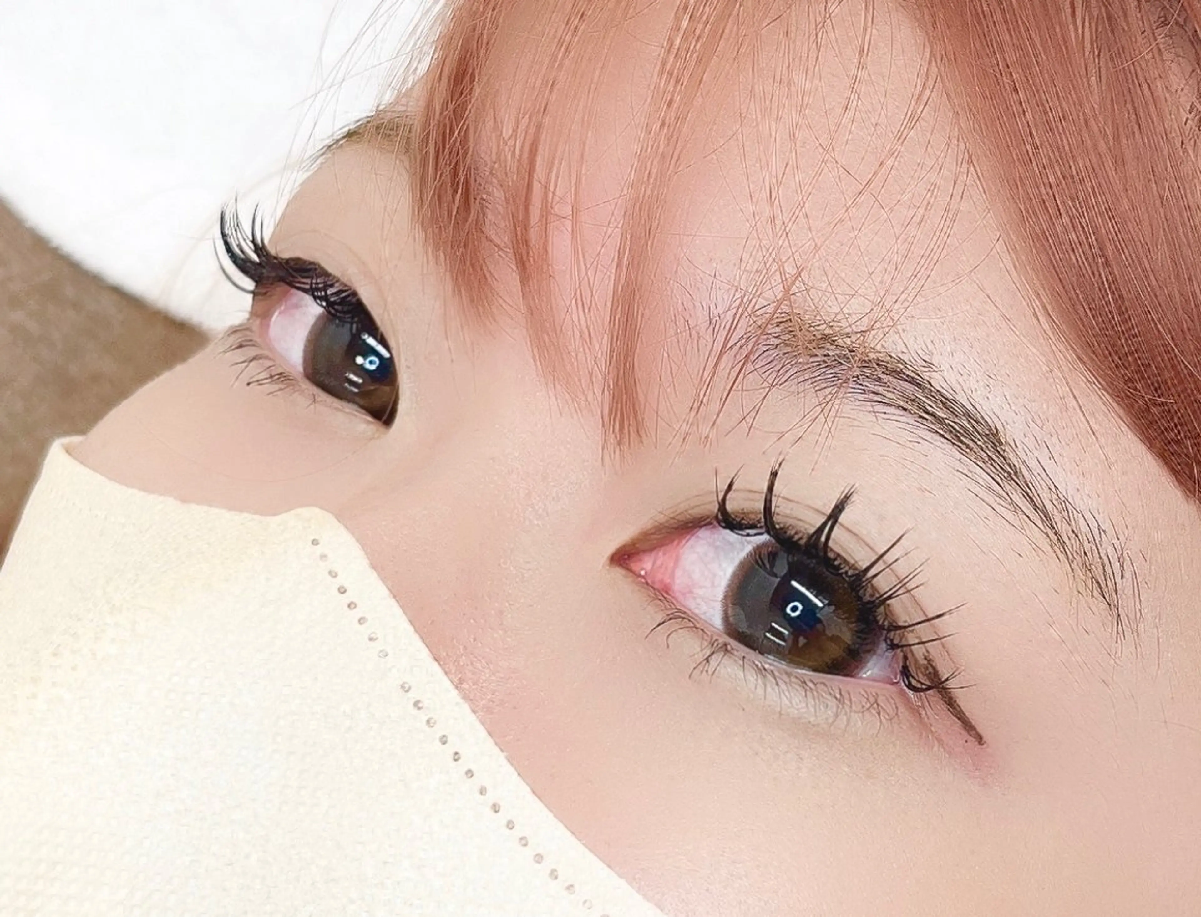 マツエク・マツパ Haruka✄﻿ 透明感カラー🫧🌙のヘアスタイル