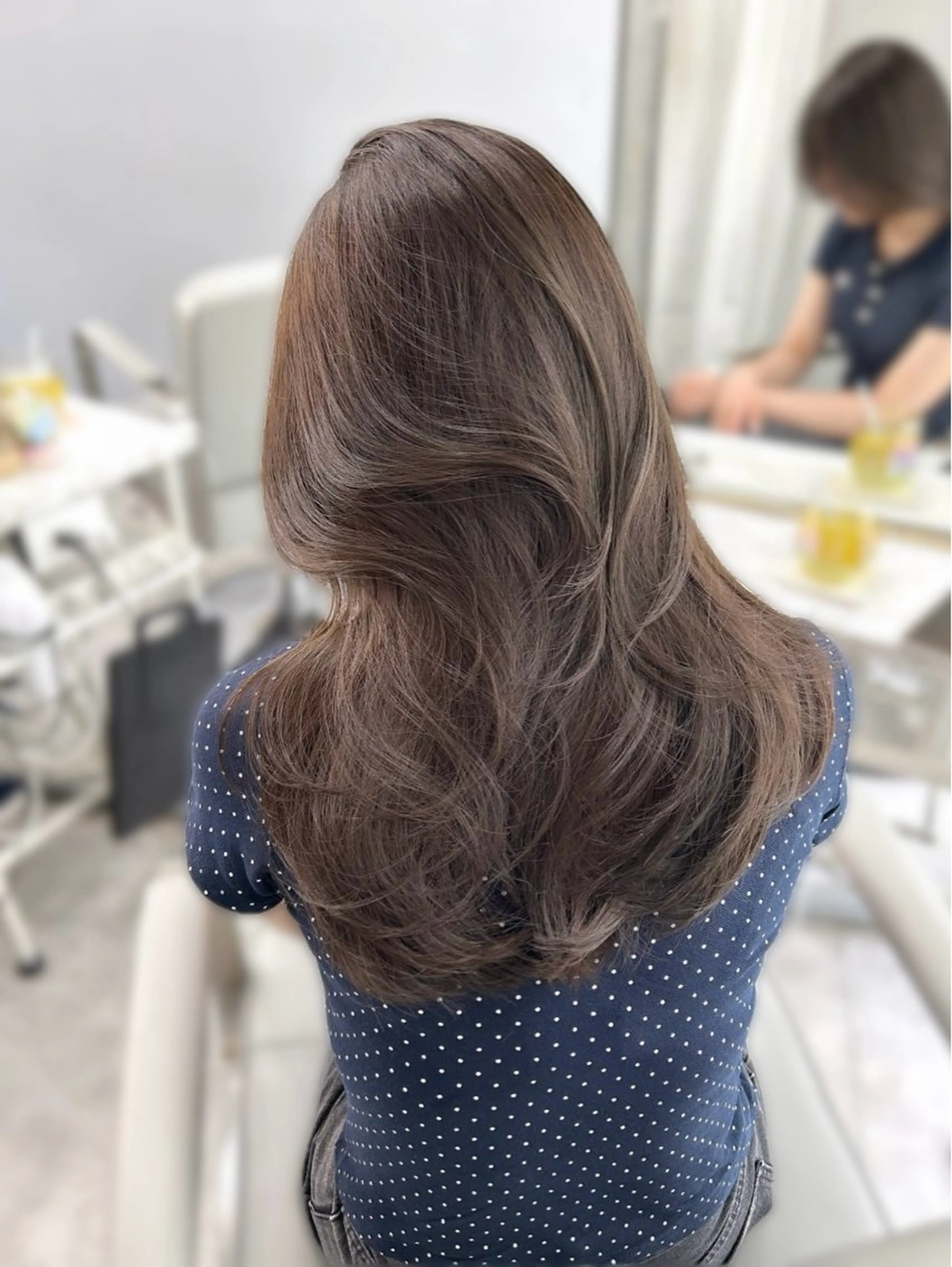 ロング カラー カット ヘアカラー トリートメント 💘大人可愛く💘 Natsuki❥❥❥のヘアスタイル