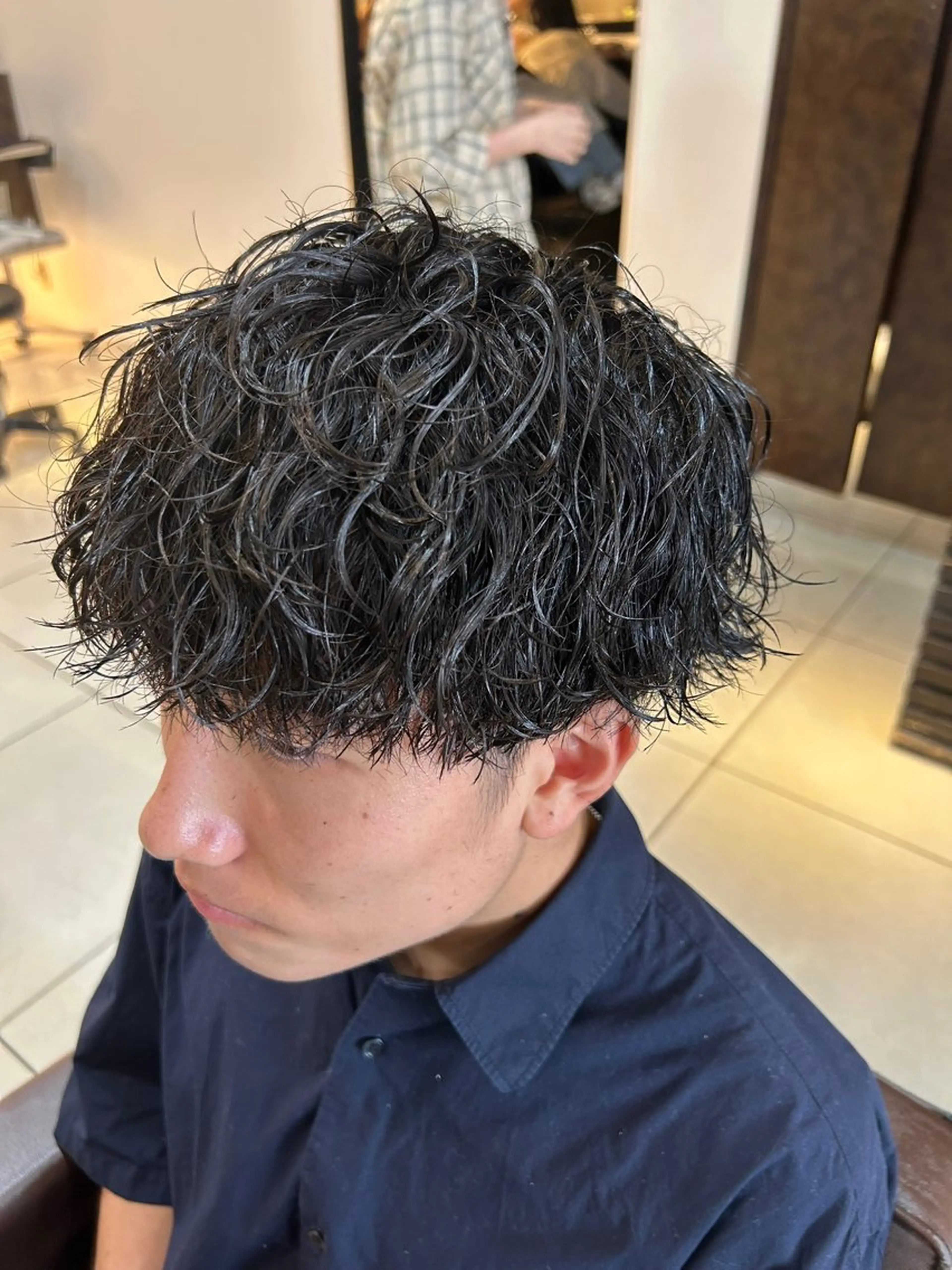 ショート パーマ 失敗しないパーマ 稲葉/草薙のヘアスタイル