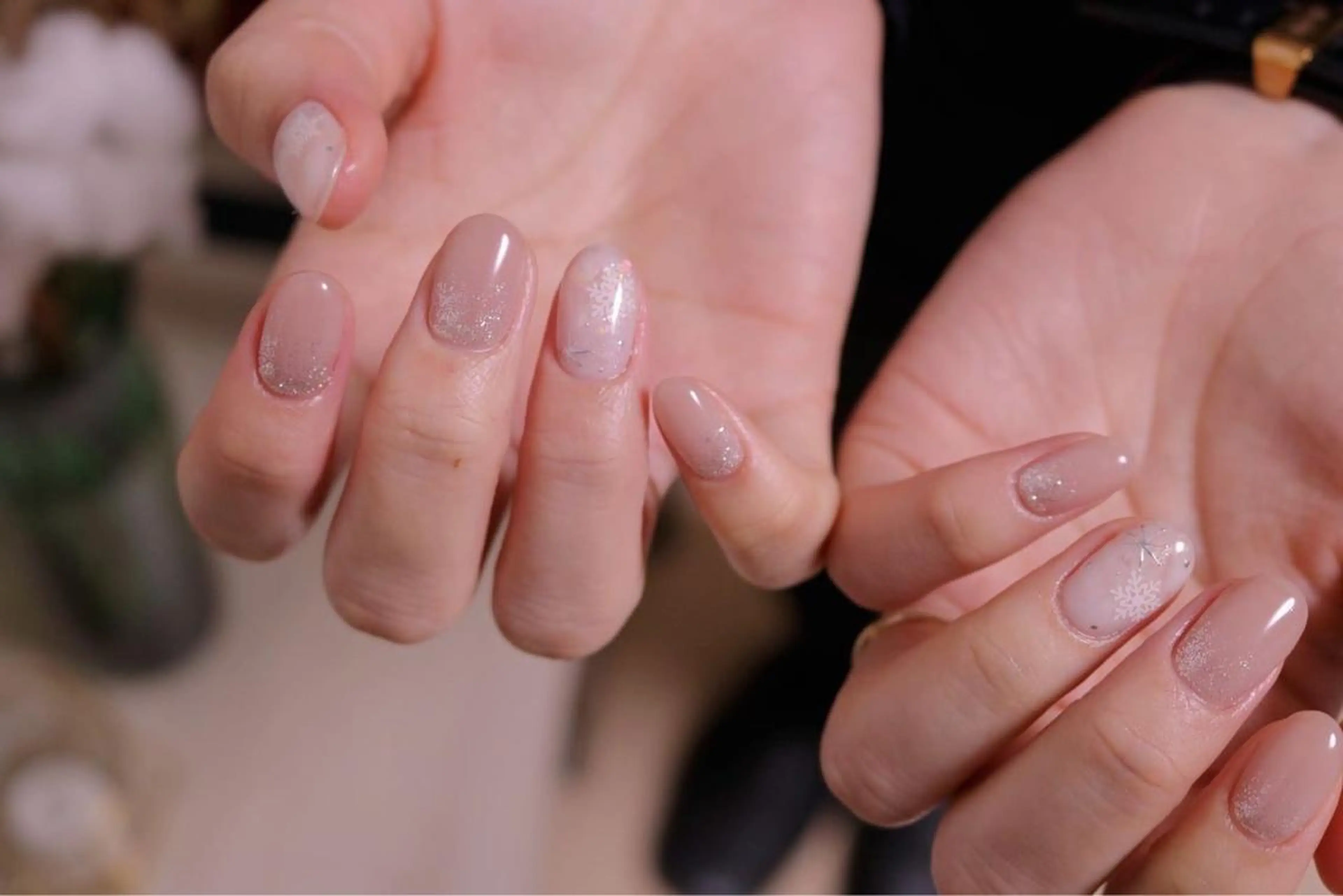 ネイル 長さ出し ジェルネイル 韓国ネイル 持ち込み ニュアンスネイル ハンドネイル MH Nailのネイルデザイン