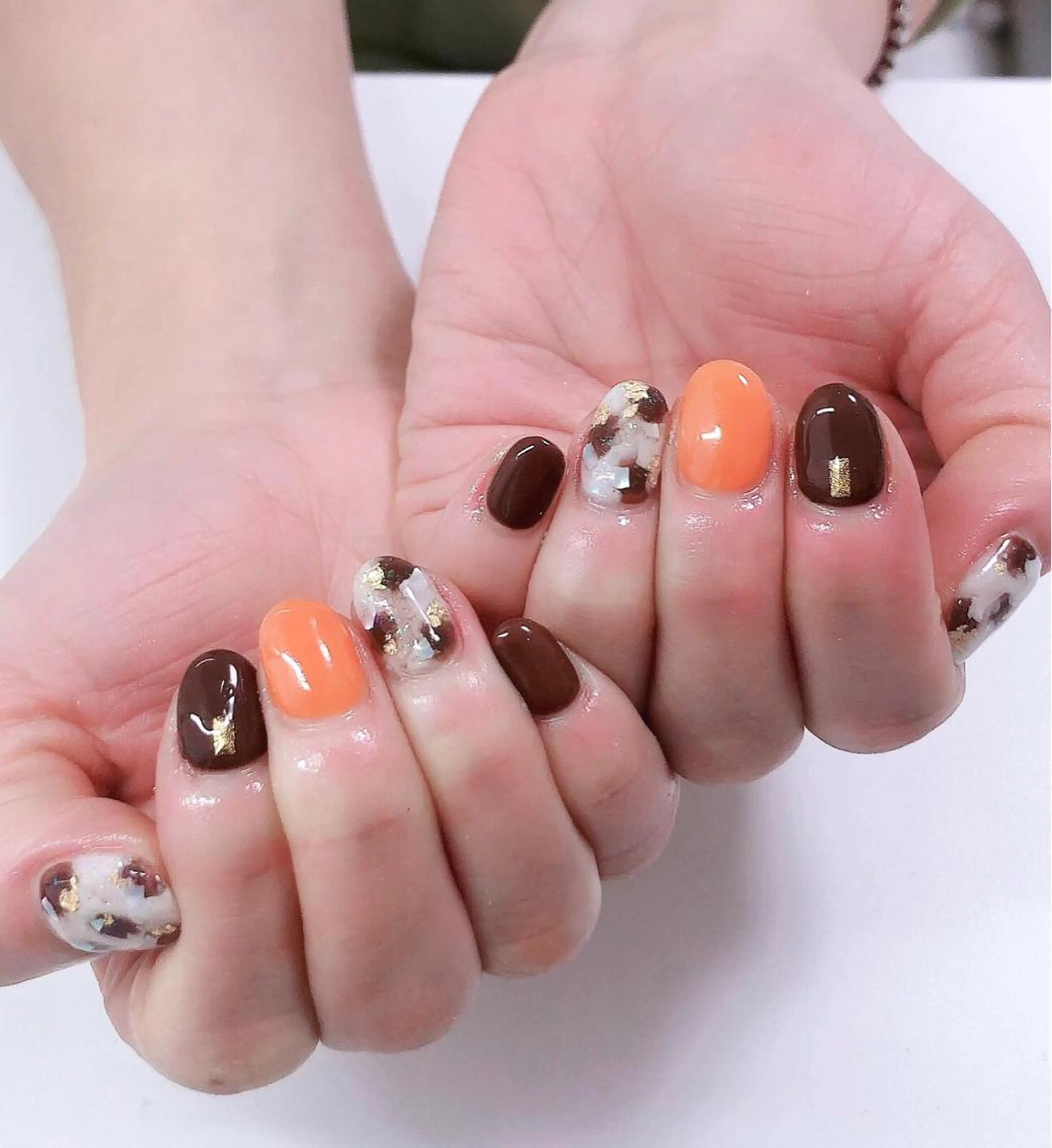 ネイル ハンドネイル 片平 恭子のマツエク・マツパデザイン