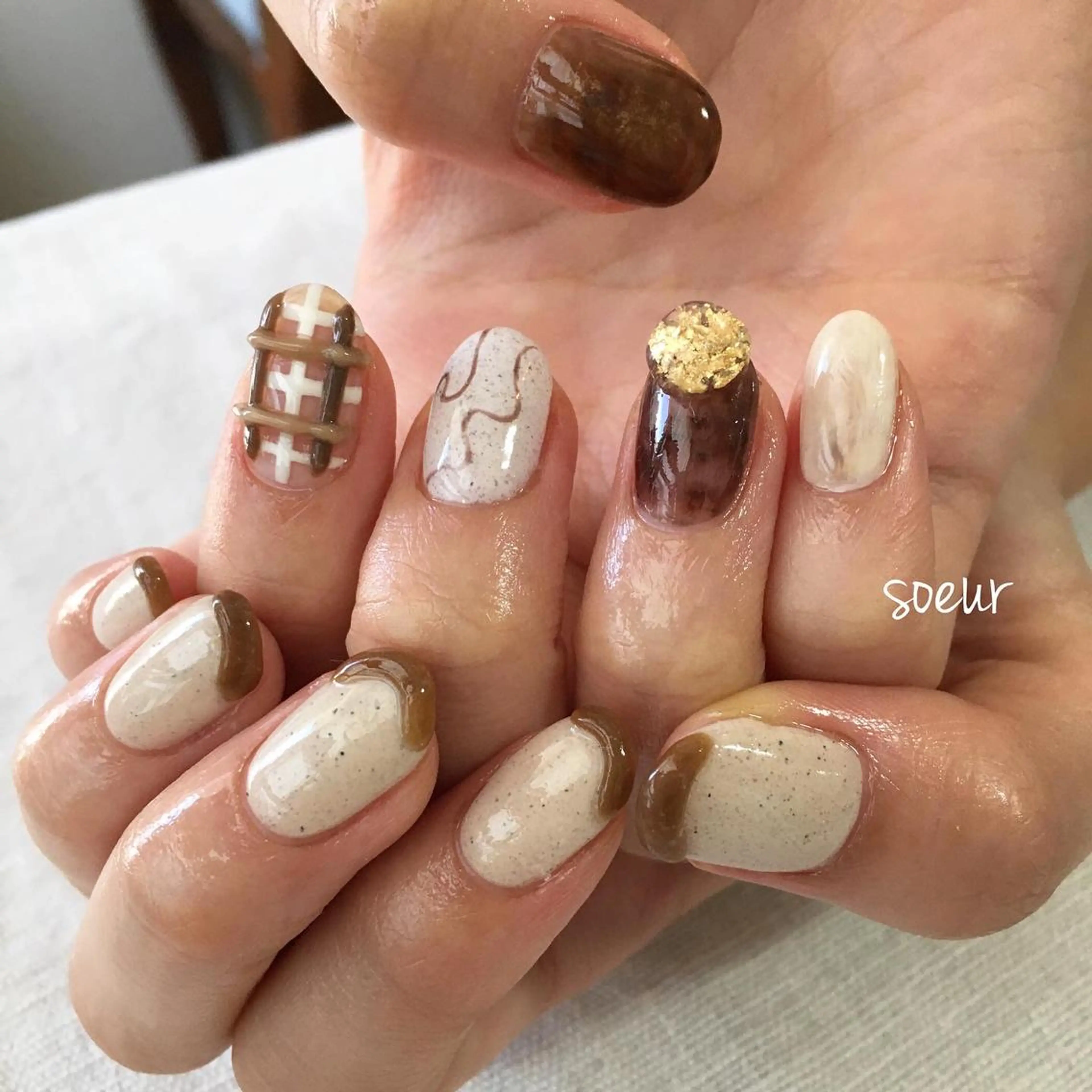 ネイル soeur_ 武蔵浦和のネイルデザイン