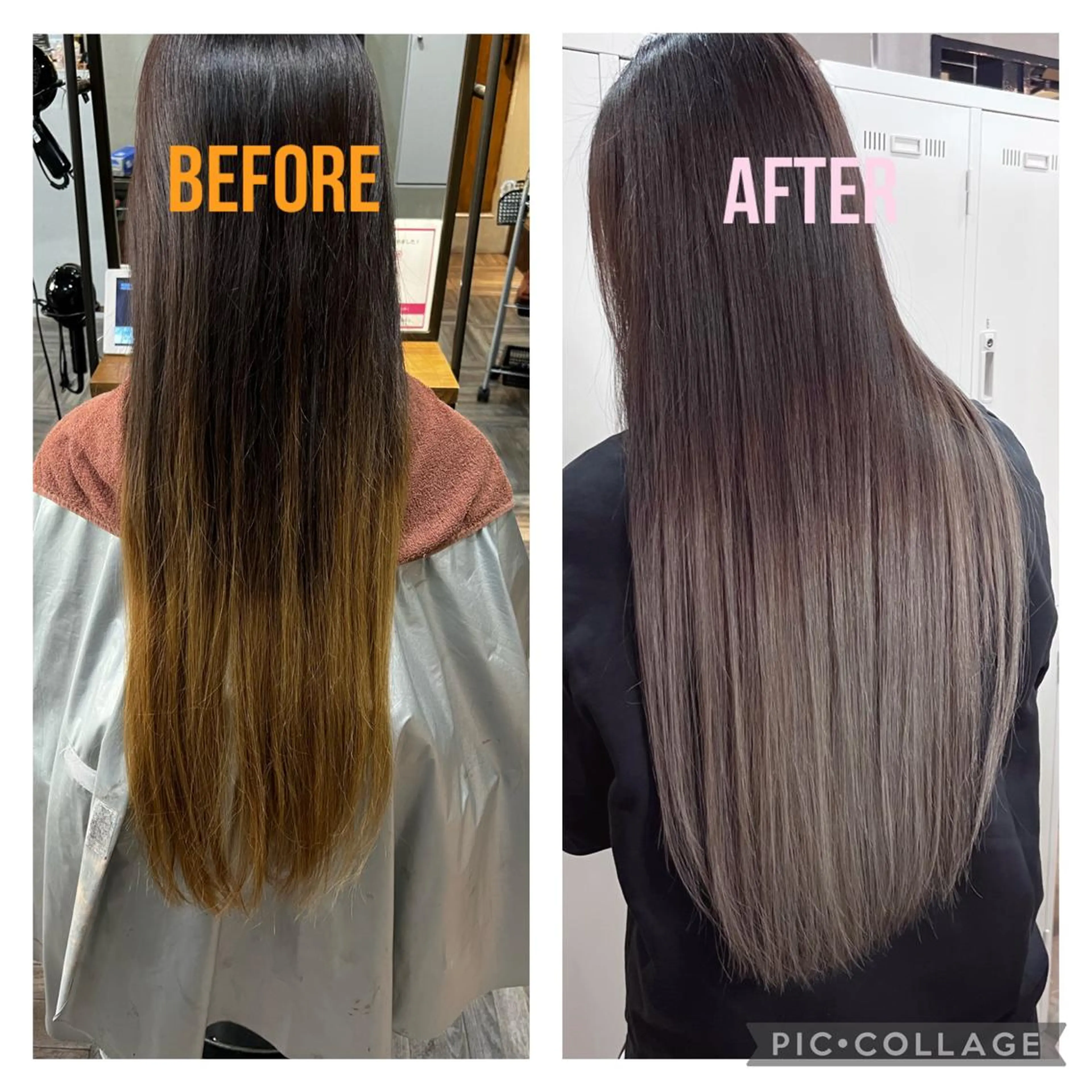 ロング カラー カット ヘアカラー トリートメント 🌕PePe　菅 タイシ🌕のヘアスタイル