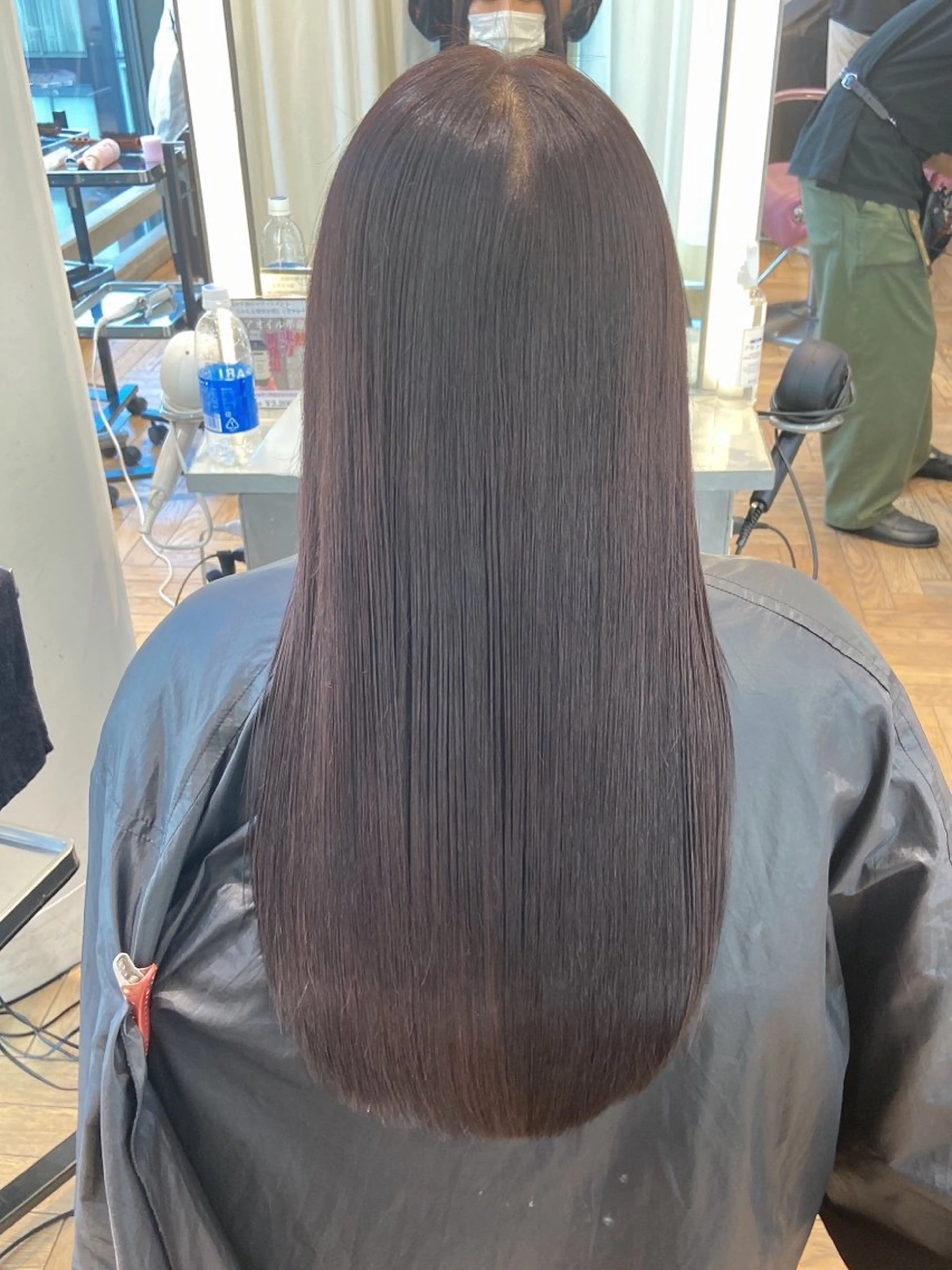 ロング カラー 玉川 京のヘアスタイル