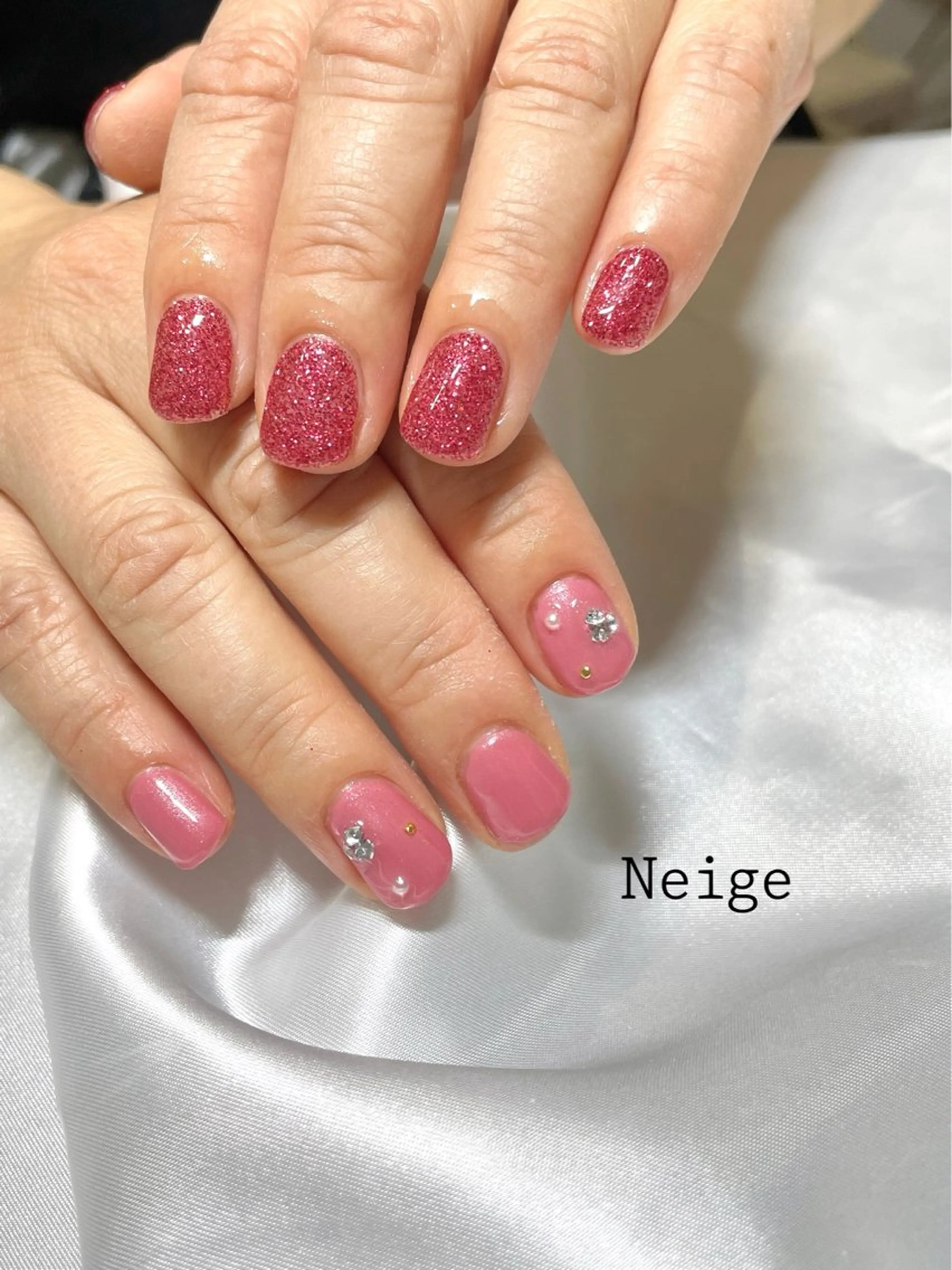 ネイル ハンドネイル Neige 𓂃 aiのネイルデザイン