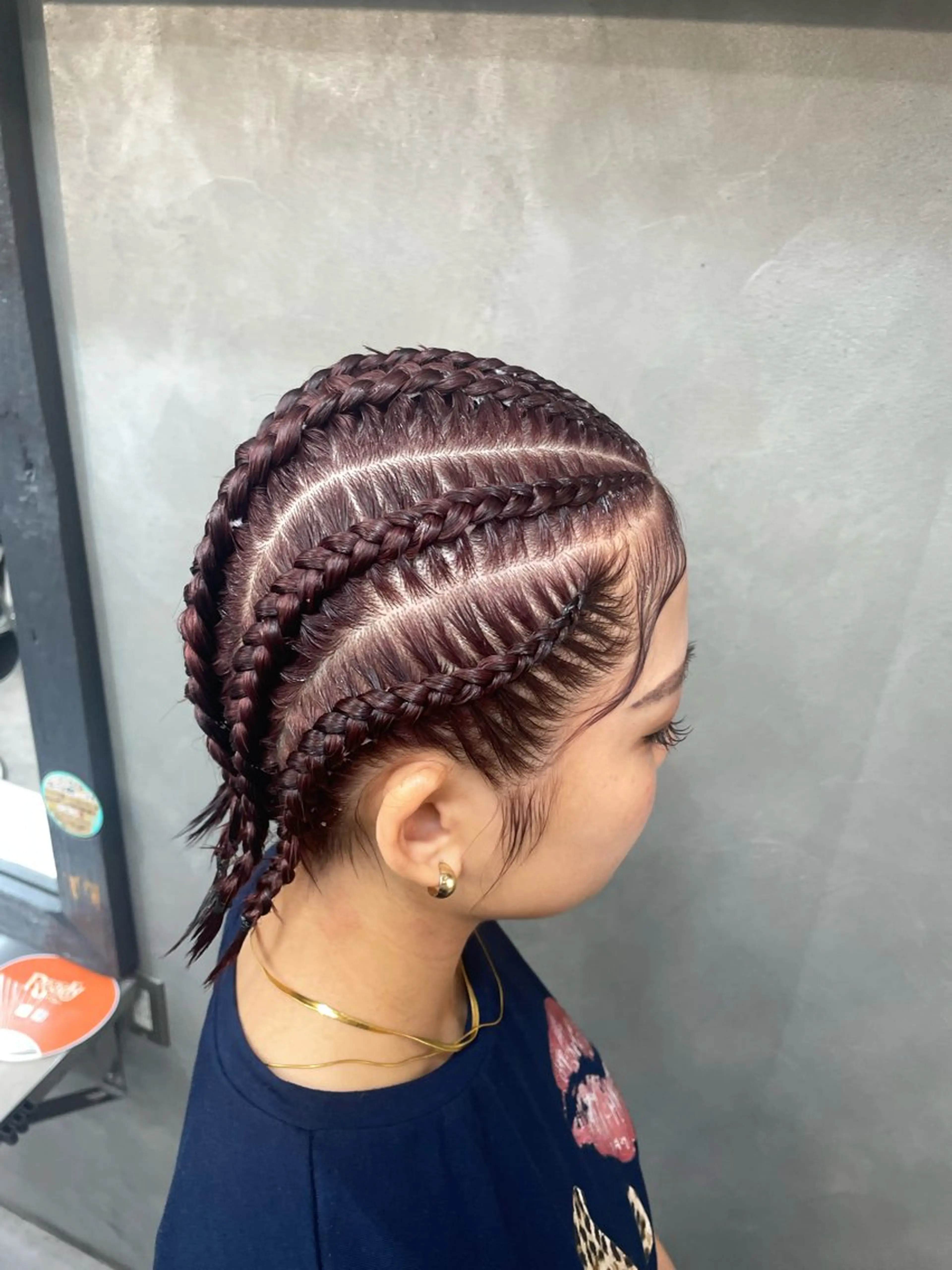 ヘアアレンジ ヘアセット TNB TOKYO所属・エクステ/コーンロウ KURUMI⛓️🔥のヘアスタイル