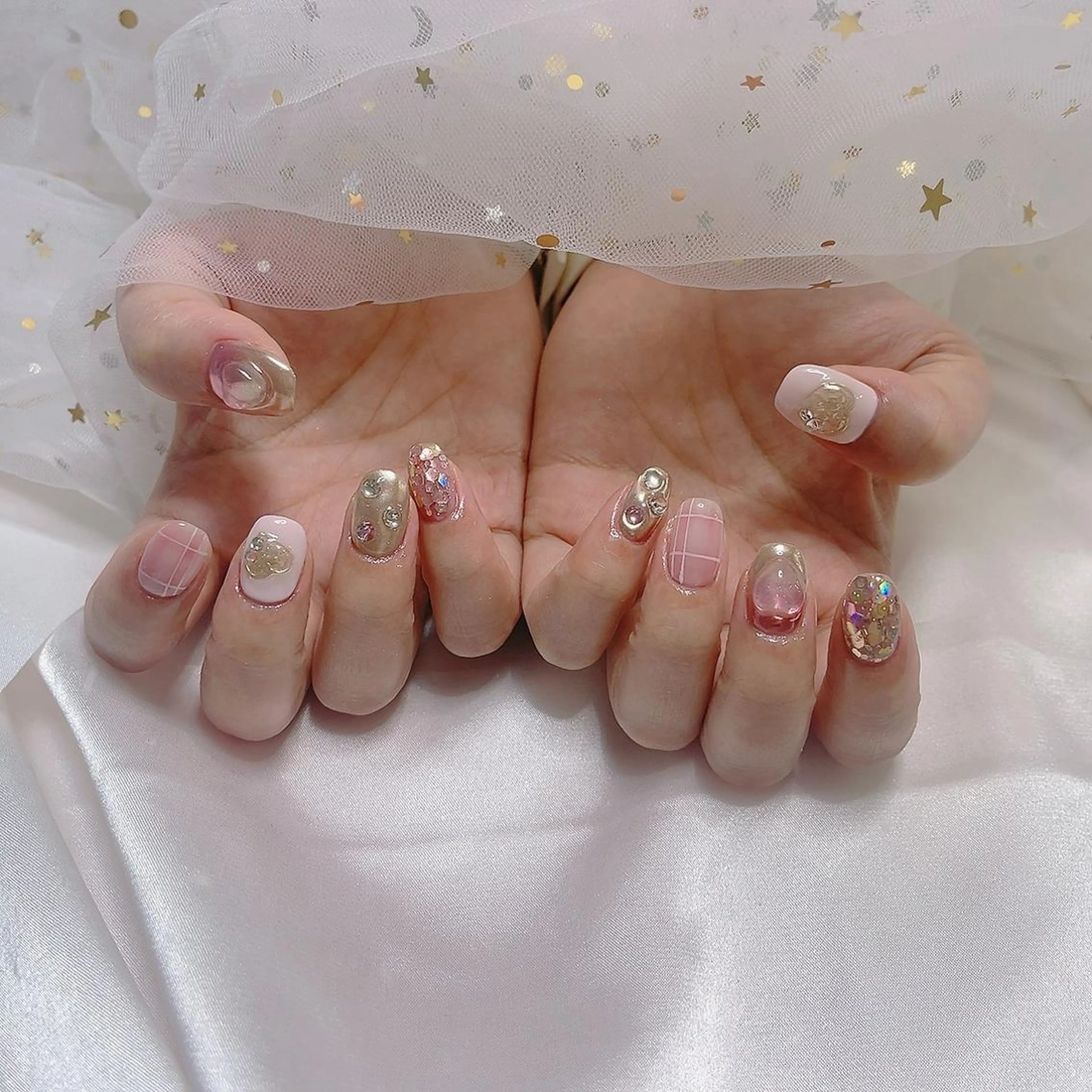 ネイル ハンドネイル ジョリ kasumi🌹💅のネイルデザイン