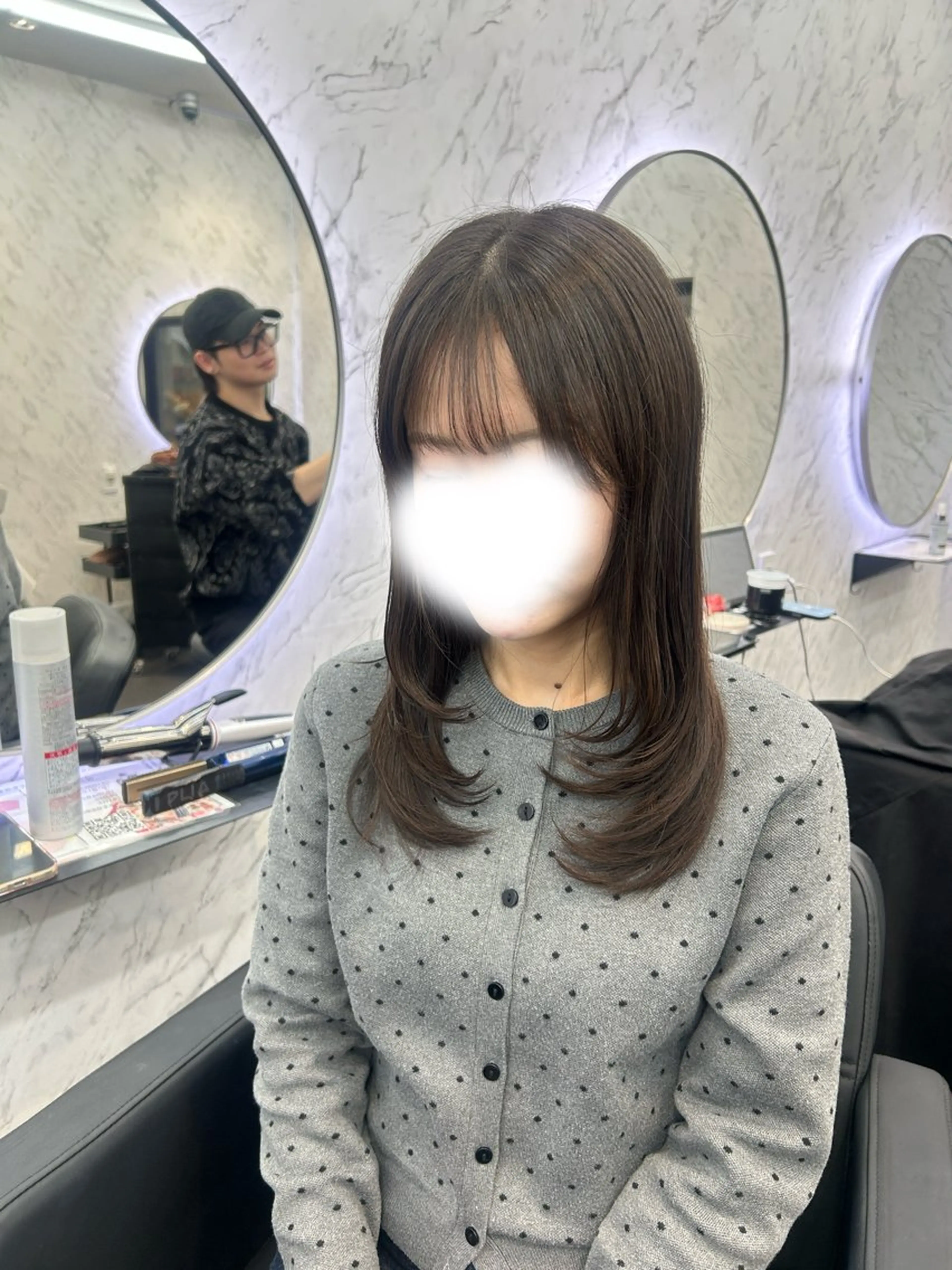 ロング ハイレイヤー レイヤーカット カット カット¥1100 ✂️MIUのヘアスタイル