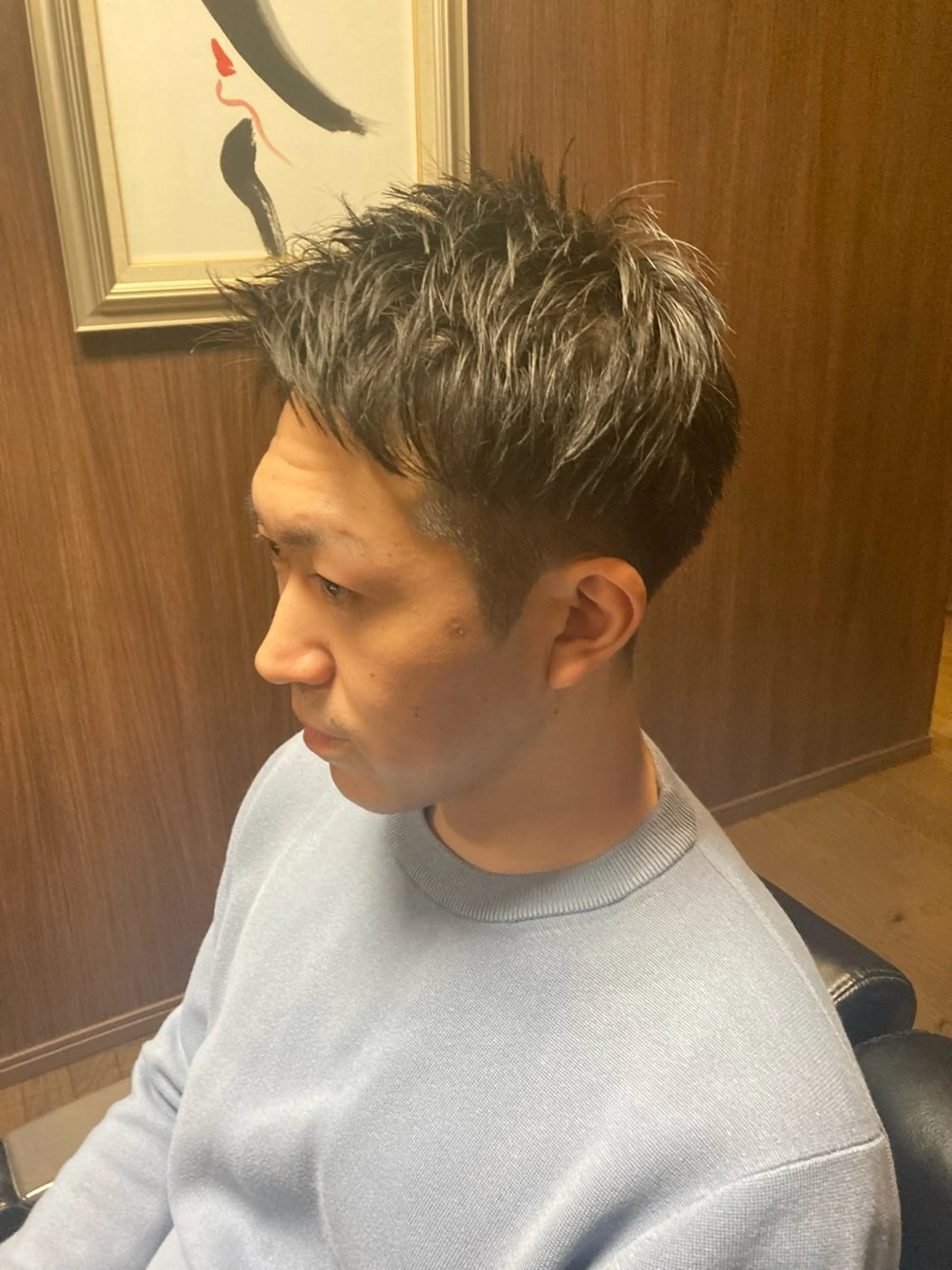 ショート ショートヘア メンズ特化 星野裕人のヘアスタイル