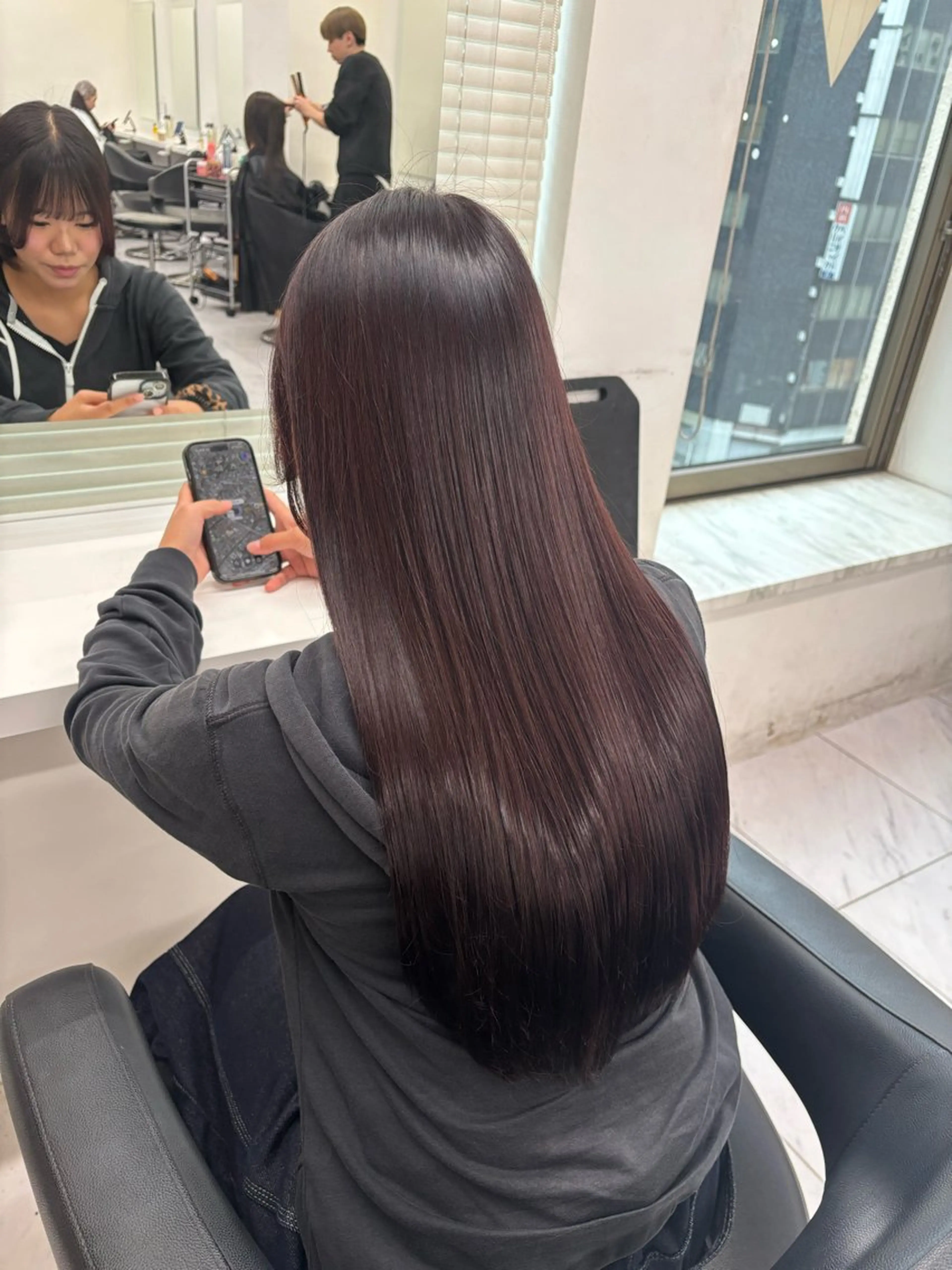 ロング トリートメント 🫧韓国/似合わせ ボブRION🫧のヘアスタイル