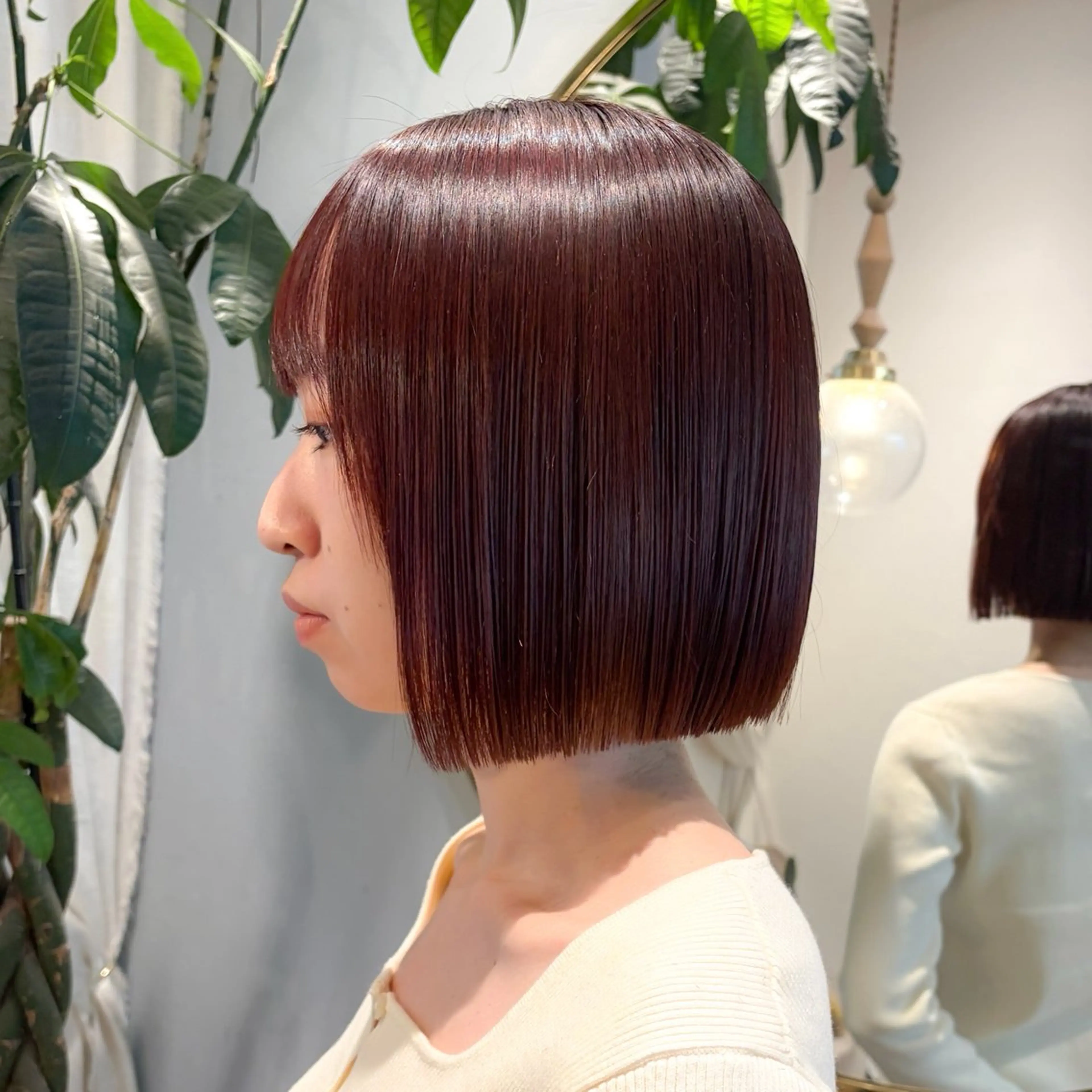 ショート カラー カット ヘアカラー トリートメント ♥️ボブレイヤー/ minami♥️のヘアスタイル