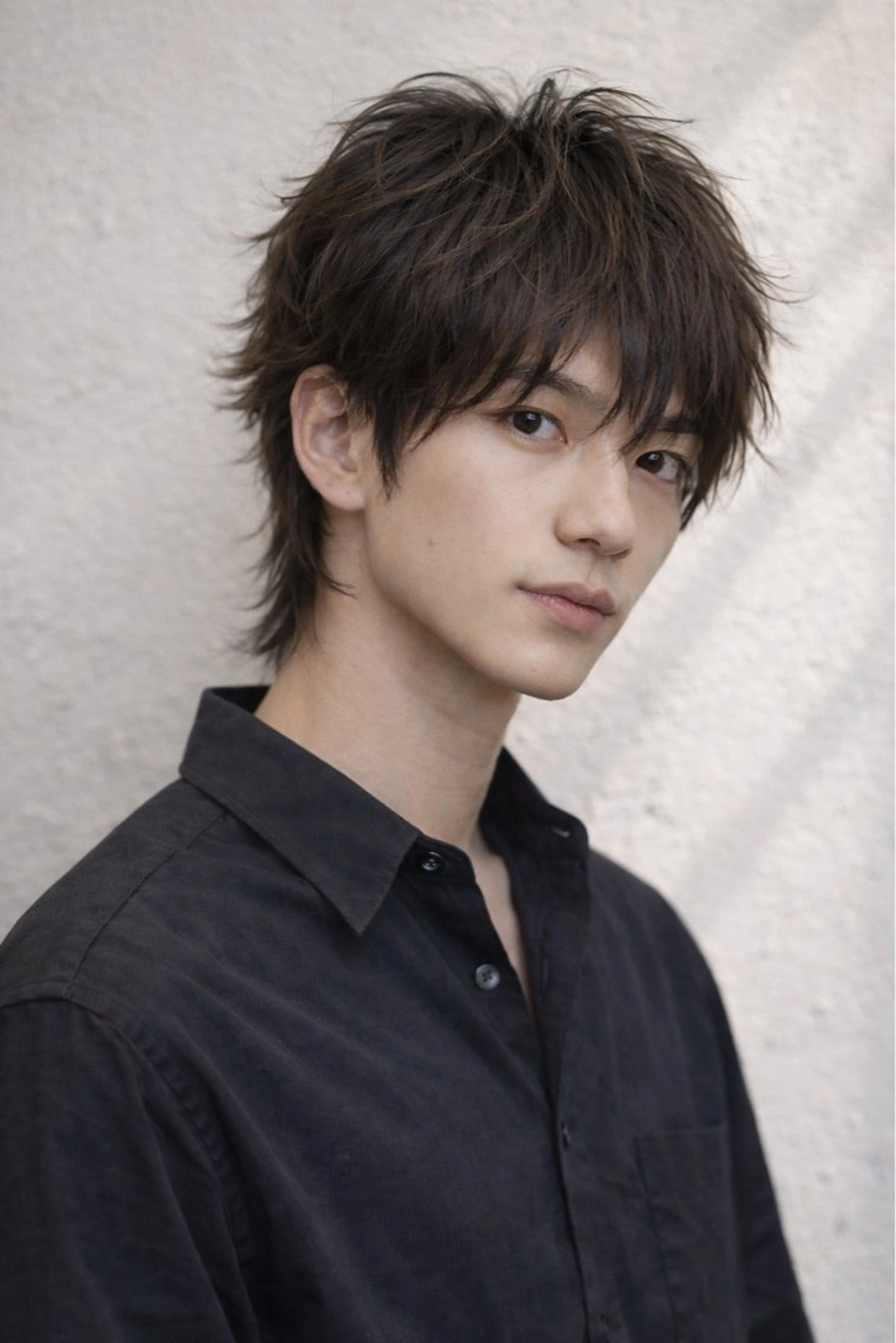 ミディアム メンズ メンズウルフカット ウルフカット 🌞塙 湧貴🌞のヘアスタイル