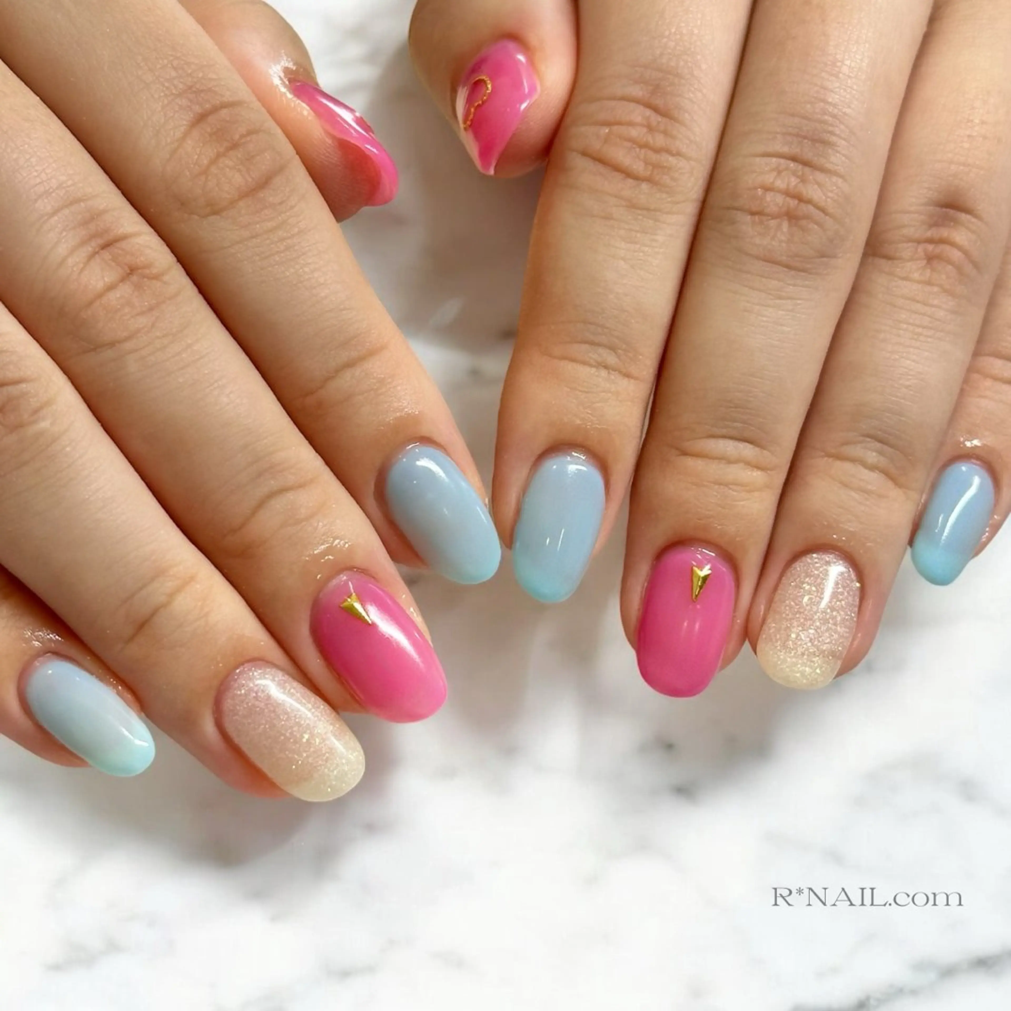 ネイル ハンドネイル Riona / R*NAIL.comのネイルデザイン