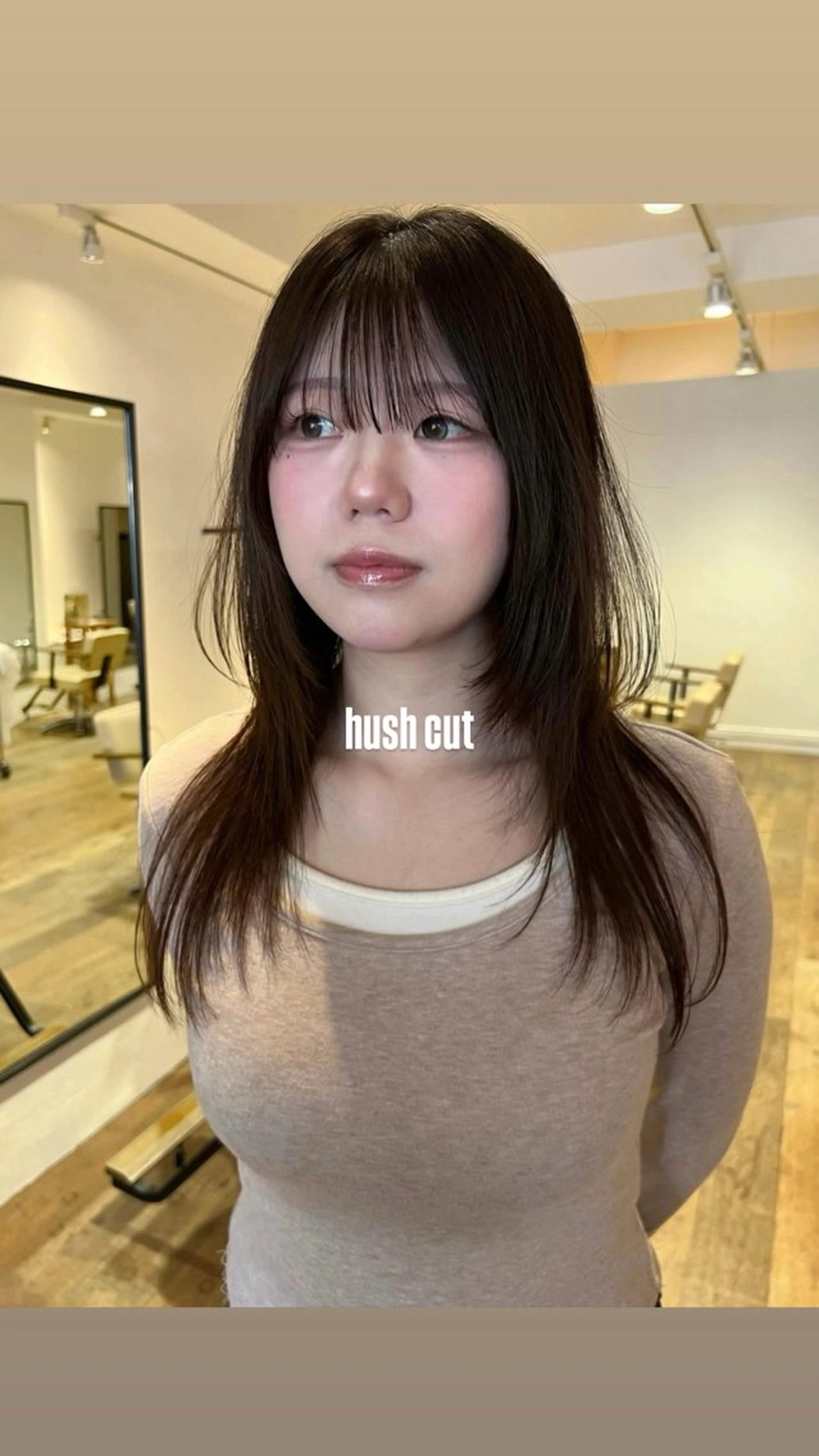 ロング カラー KNACK/天王寺 美容室/レイヤーのヘアスタイル