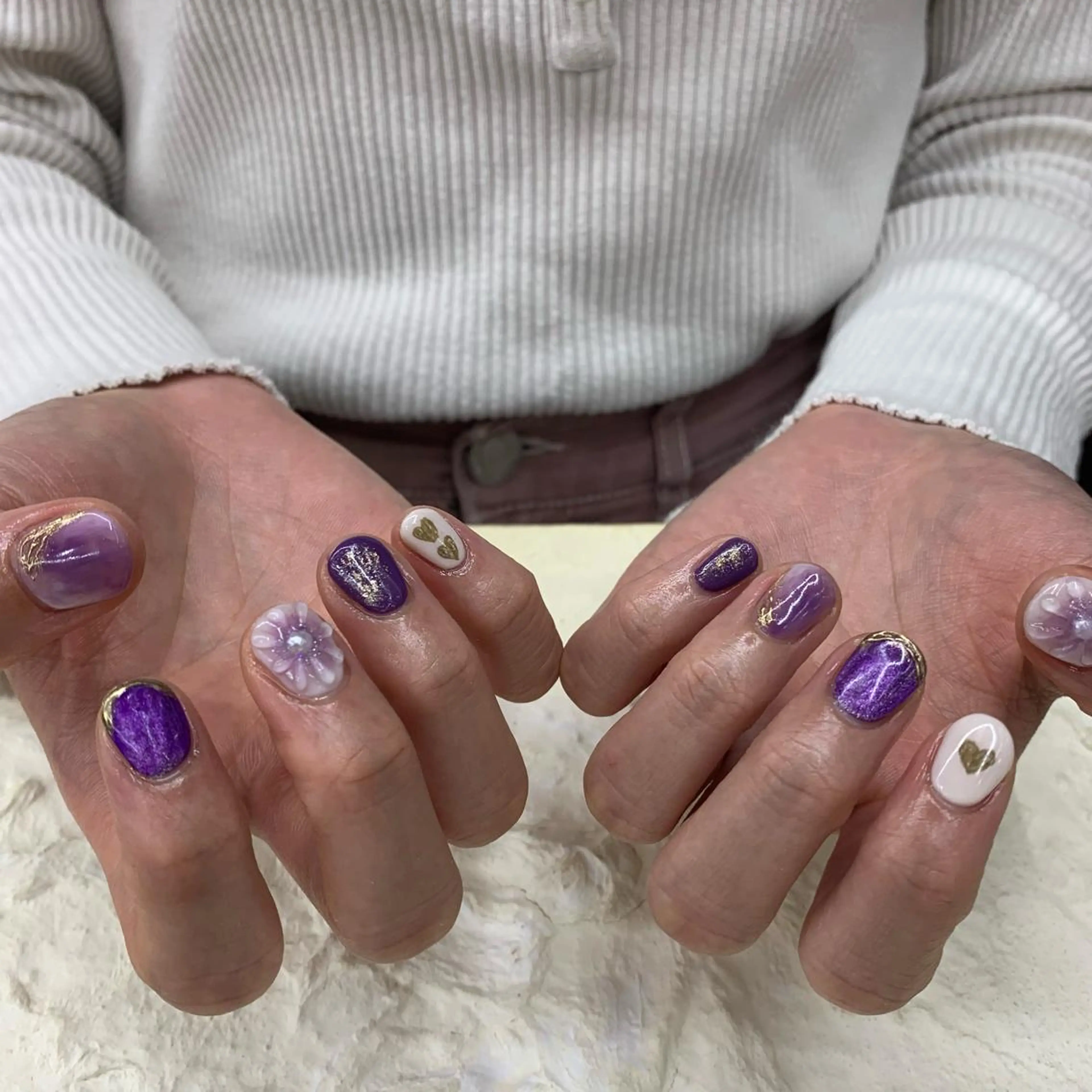 ネイル マキノ ユイのネイルデザイン