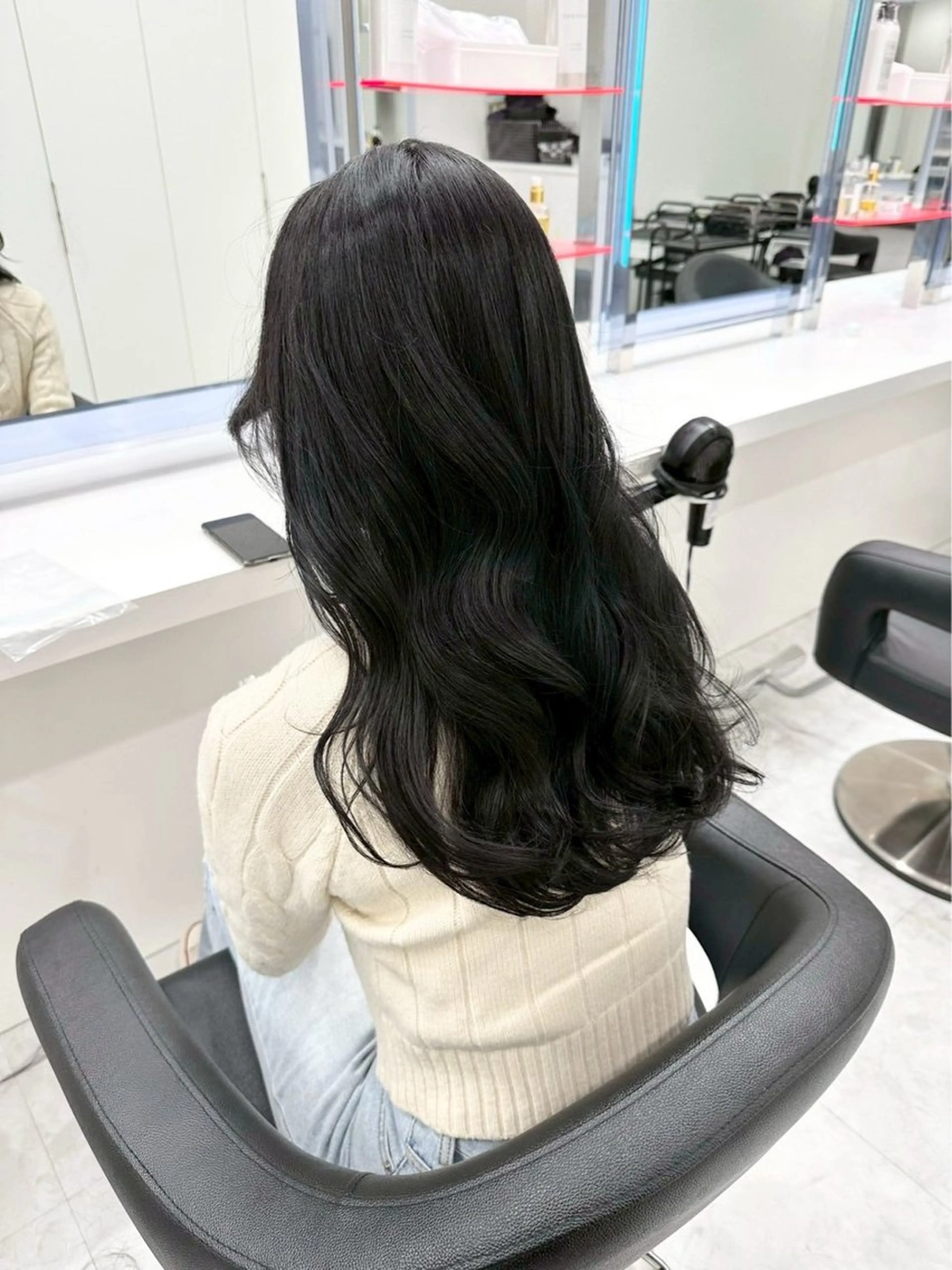 カラー 髪質改善 韓国風大人キレイめ ヘア/HIMENAのヘアスタイル