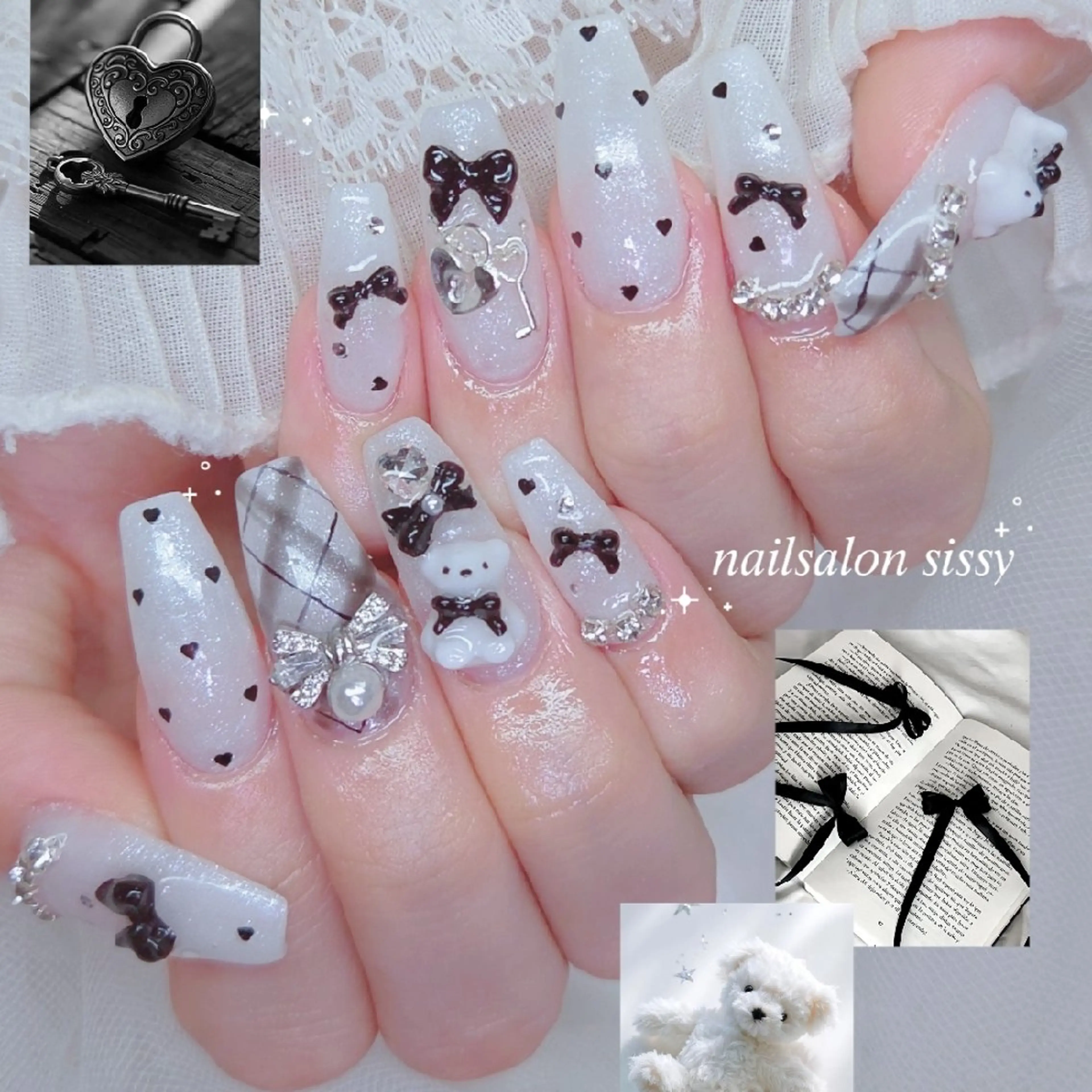 ネイル ドット ハンドネイル sissy hatsuneのネイルデザイン