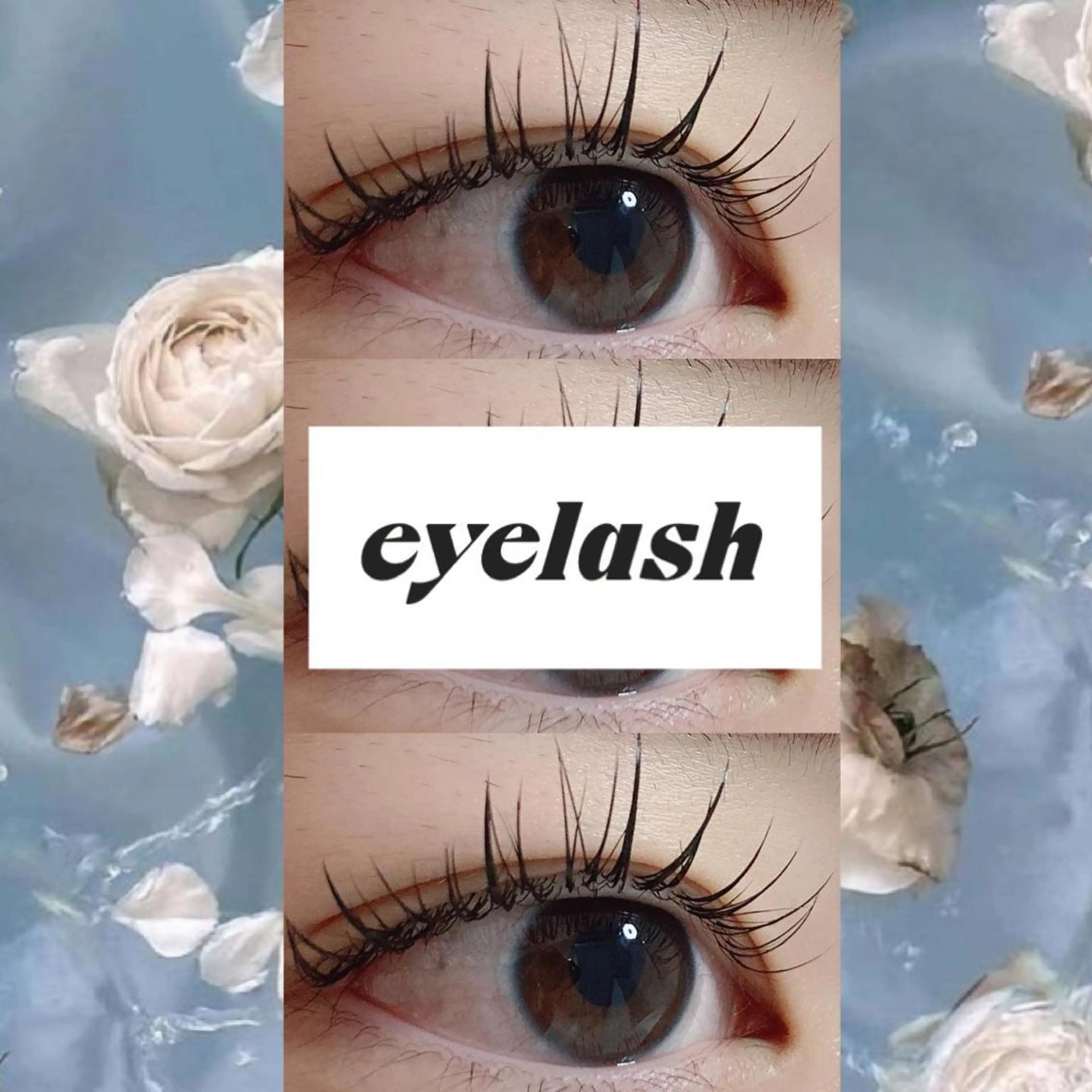 マツエク・マツパ 束感まつ毛 フラットラッシュ 韓国風マツエク まつげパーマ 一重×まつ毛パーマ orihara𐙚 まつげパーマ/眉毛のマツエク・マツパデザイン