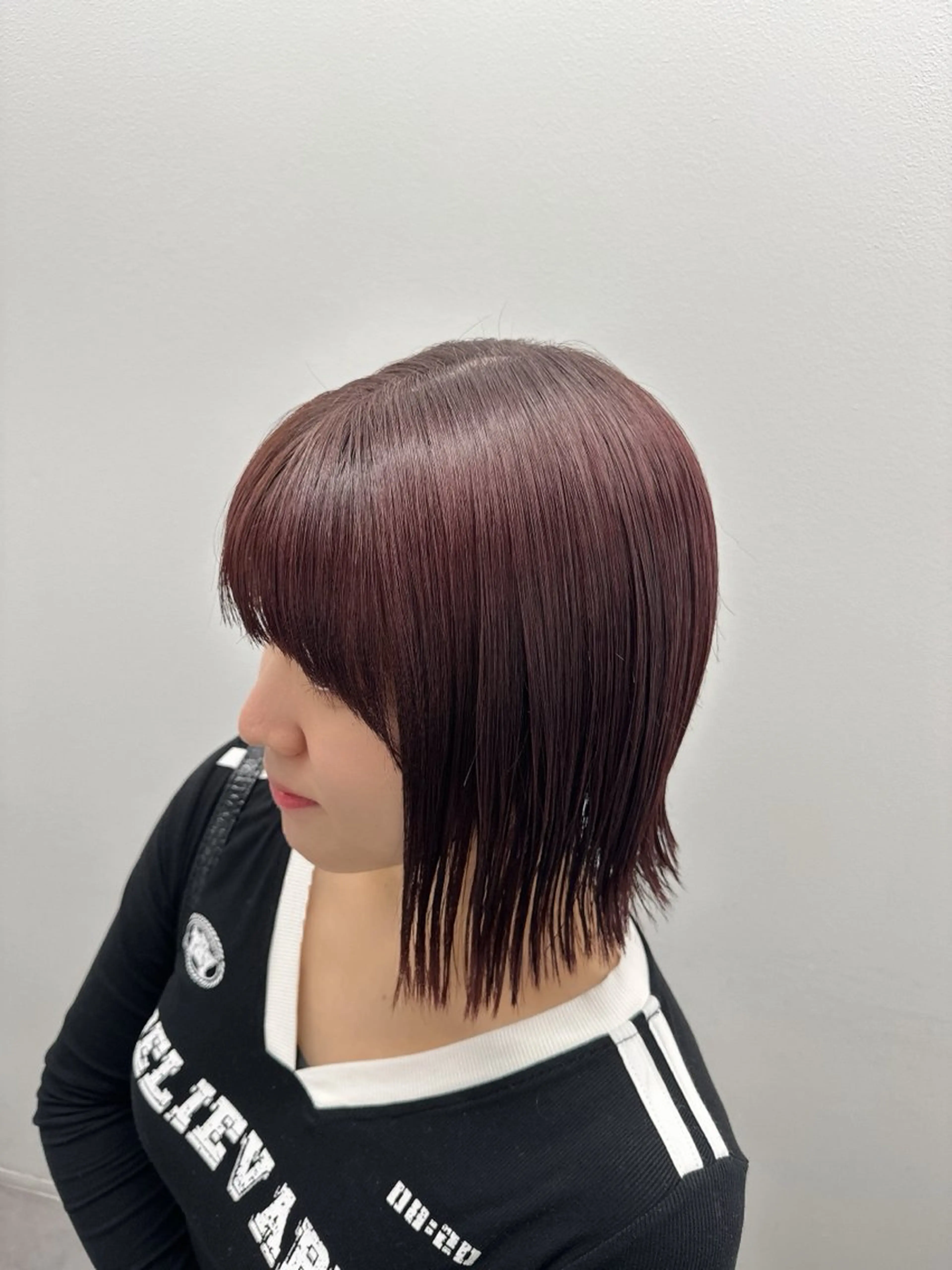 ショート カラー ブラウンカラー ピンクカラー ピンクブラウン ボブ カット ヘアカラー AID渋谷店所属・並木 政太郎のヘアスタイル