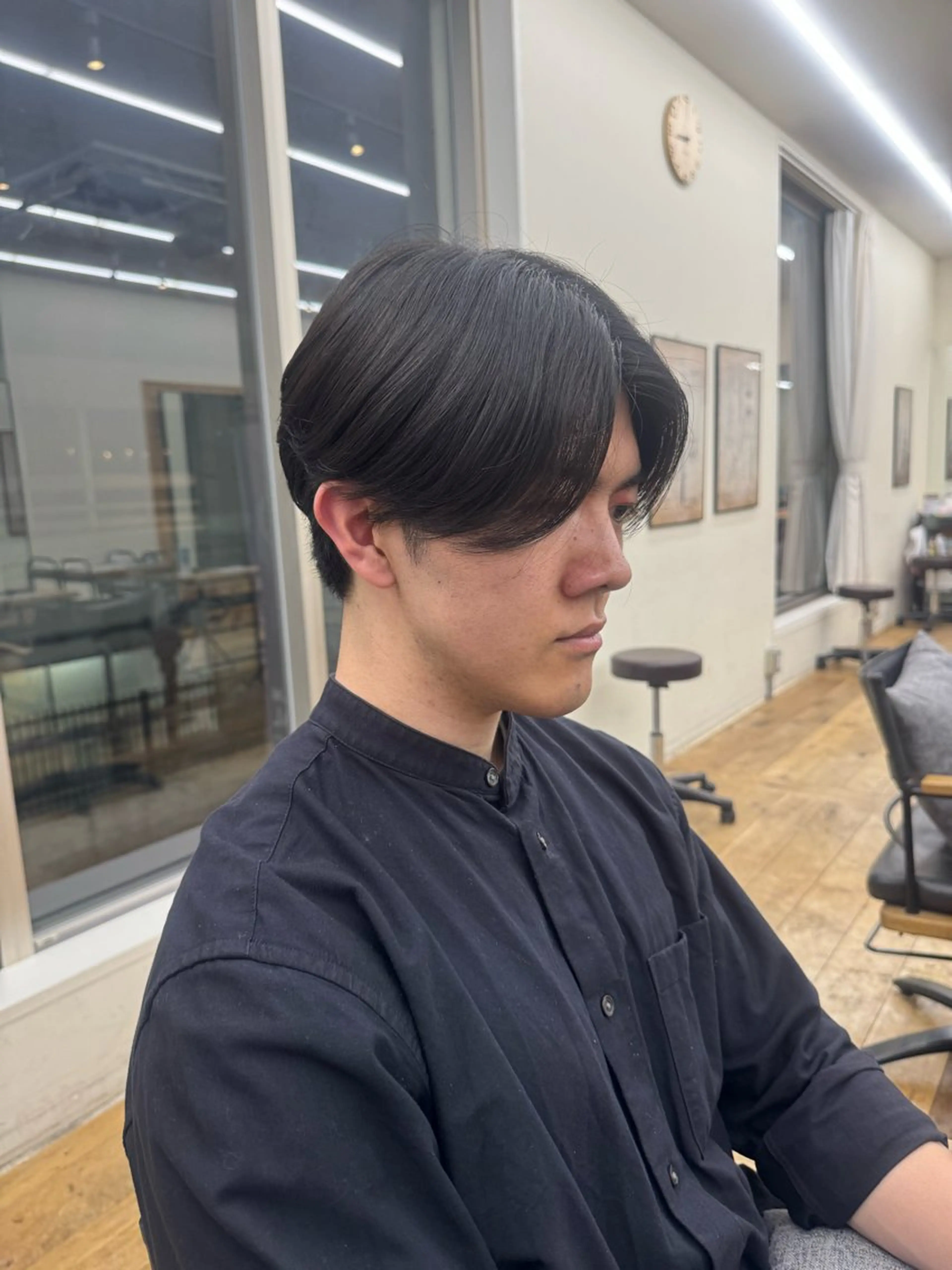 メンズ 縮毛矯正 山下 莉歩のヘアスタイル
