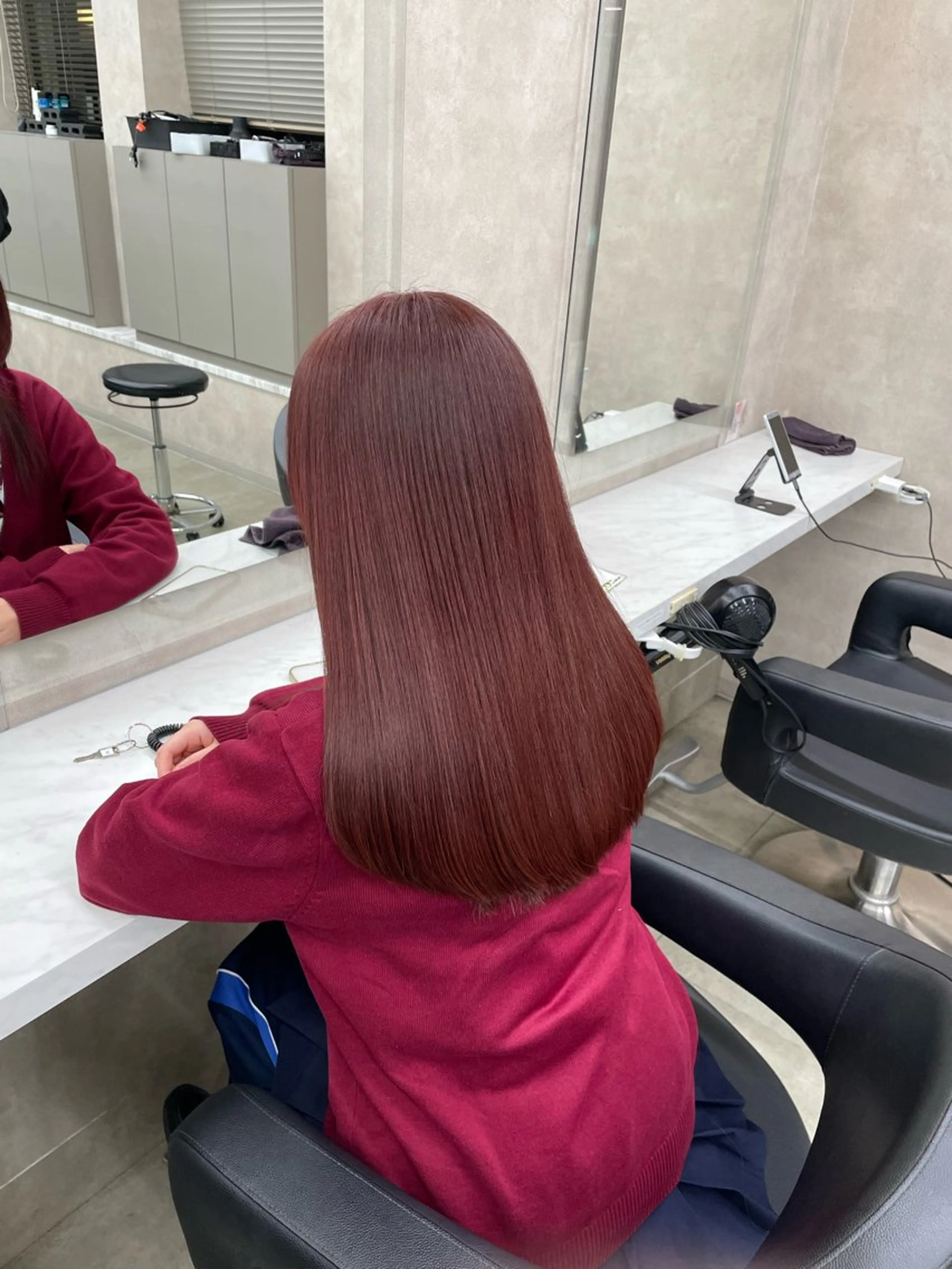 ロング カラー ヘアアレンジ ヘアカラー トリートメント ヘアセット 💗横浜美容室 💗HARUNAのヘアスタイル