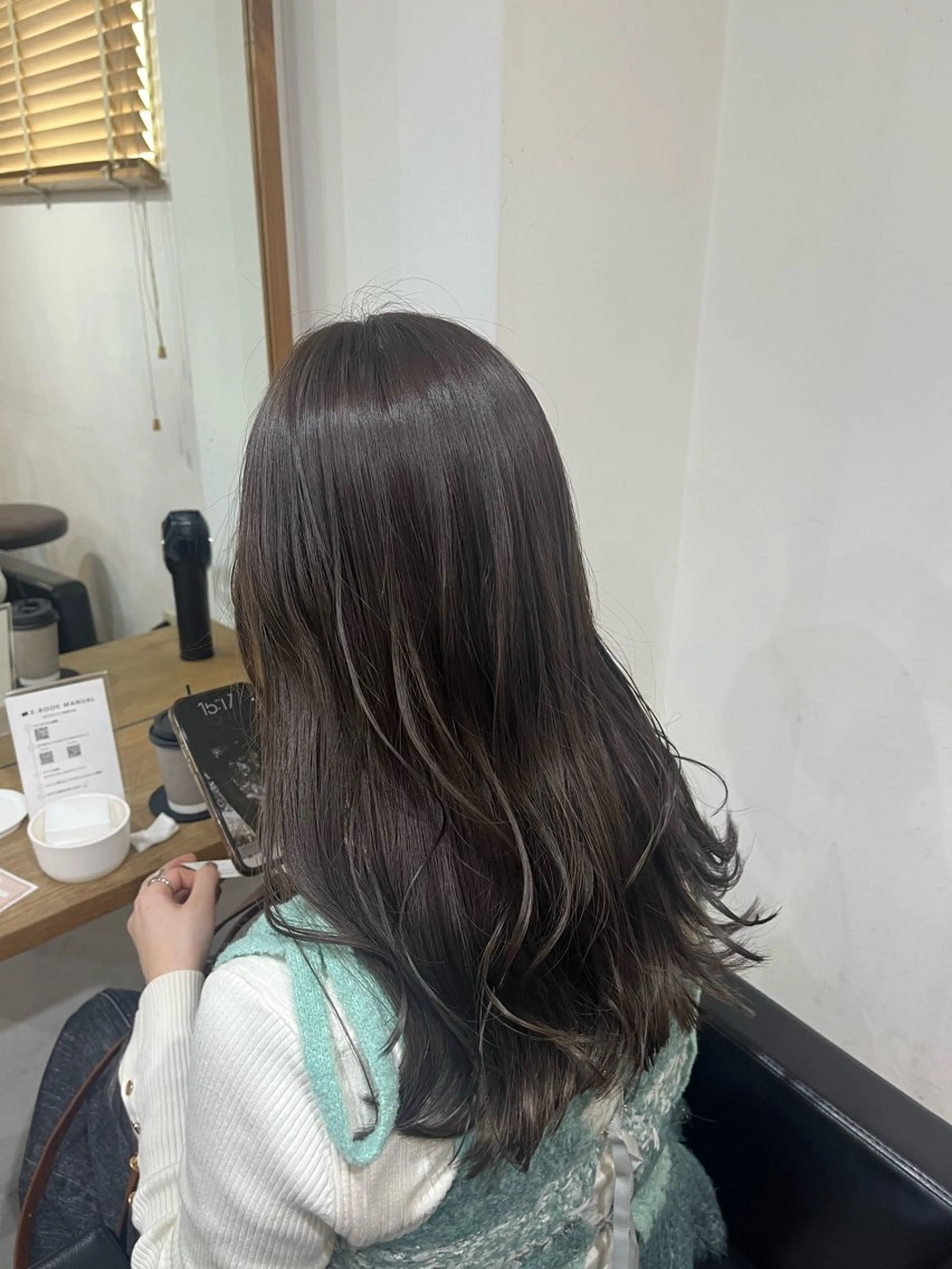 ロング カラー カット ヘアカラー ✨🎨ブリーチなし 透明感カラー✨美友のヘアスタイル