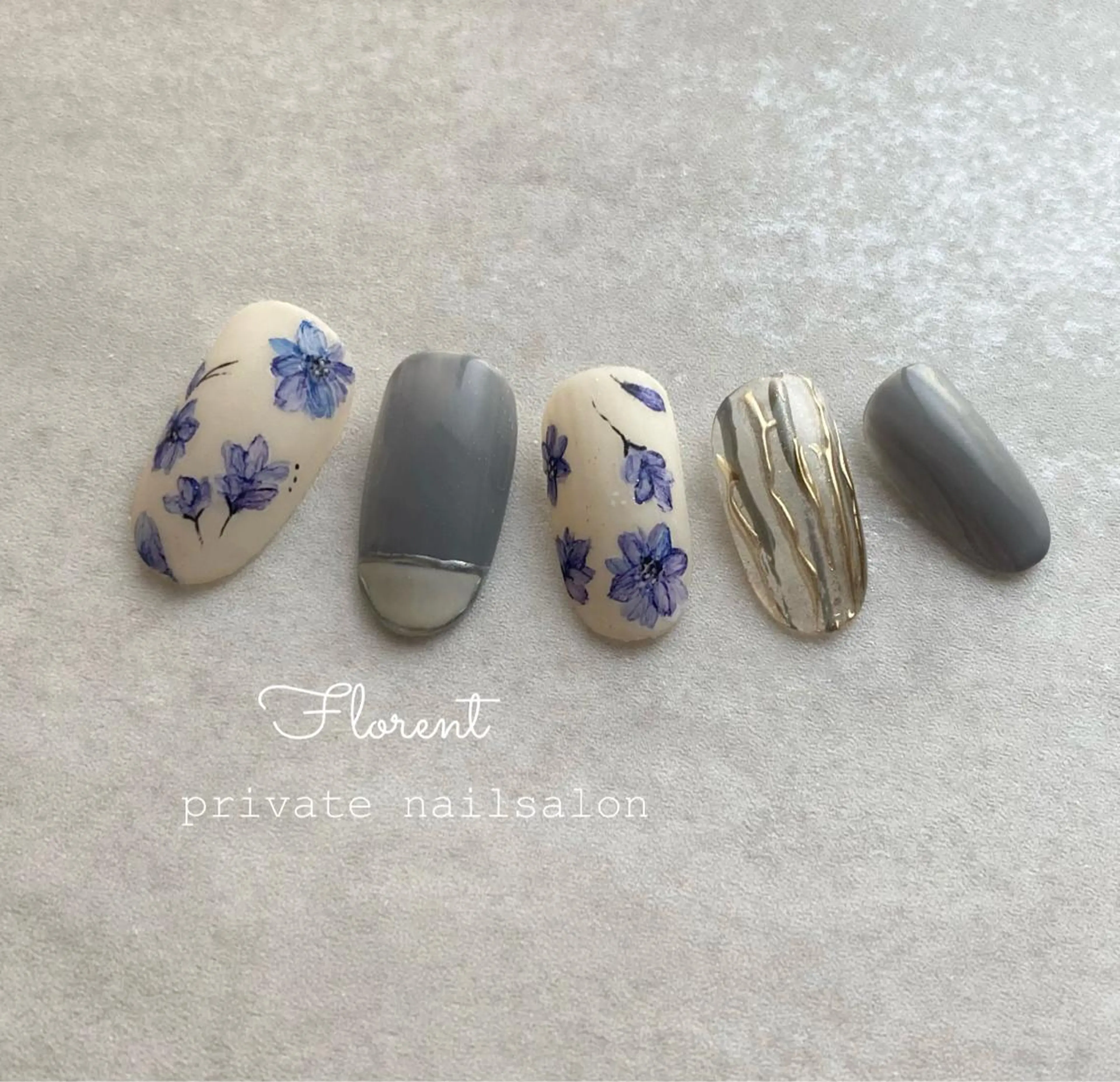 ネイル florent nailのネイルデザイン