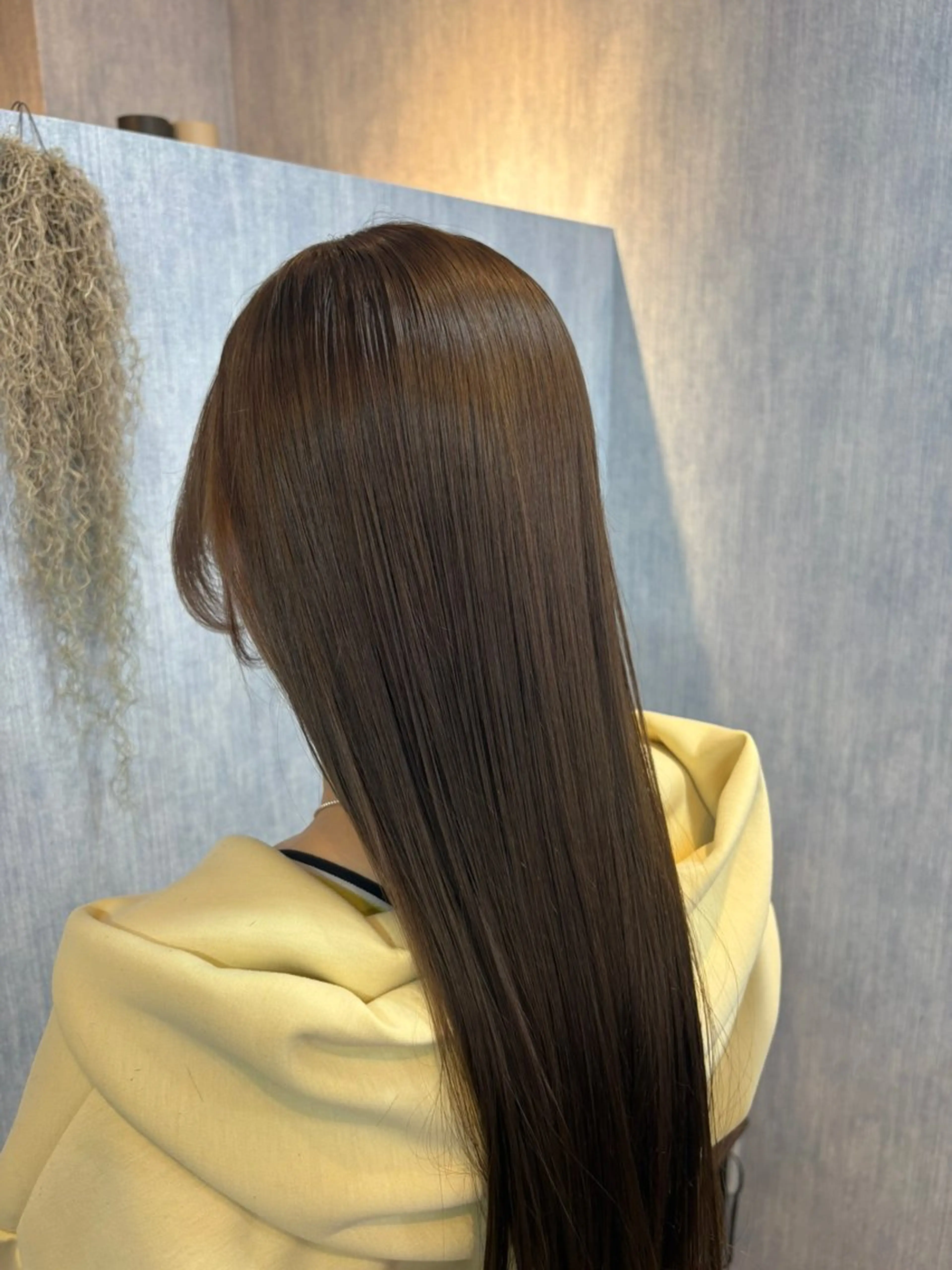 ロング くせ毛 髪質改善 縮毛矯正 トリートメント 酸性ストレート ヘアカラー トリートメント ✨髪質改善特化✨ Romyリョージ✨のヘアスタイル