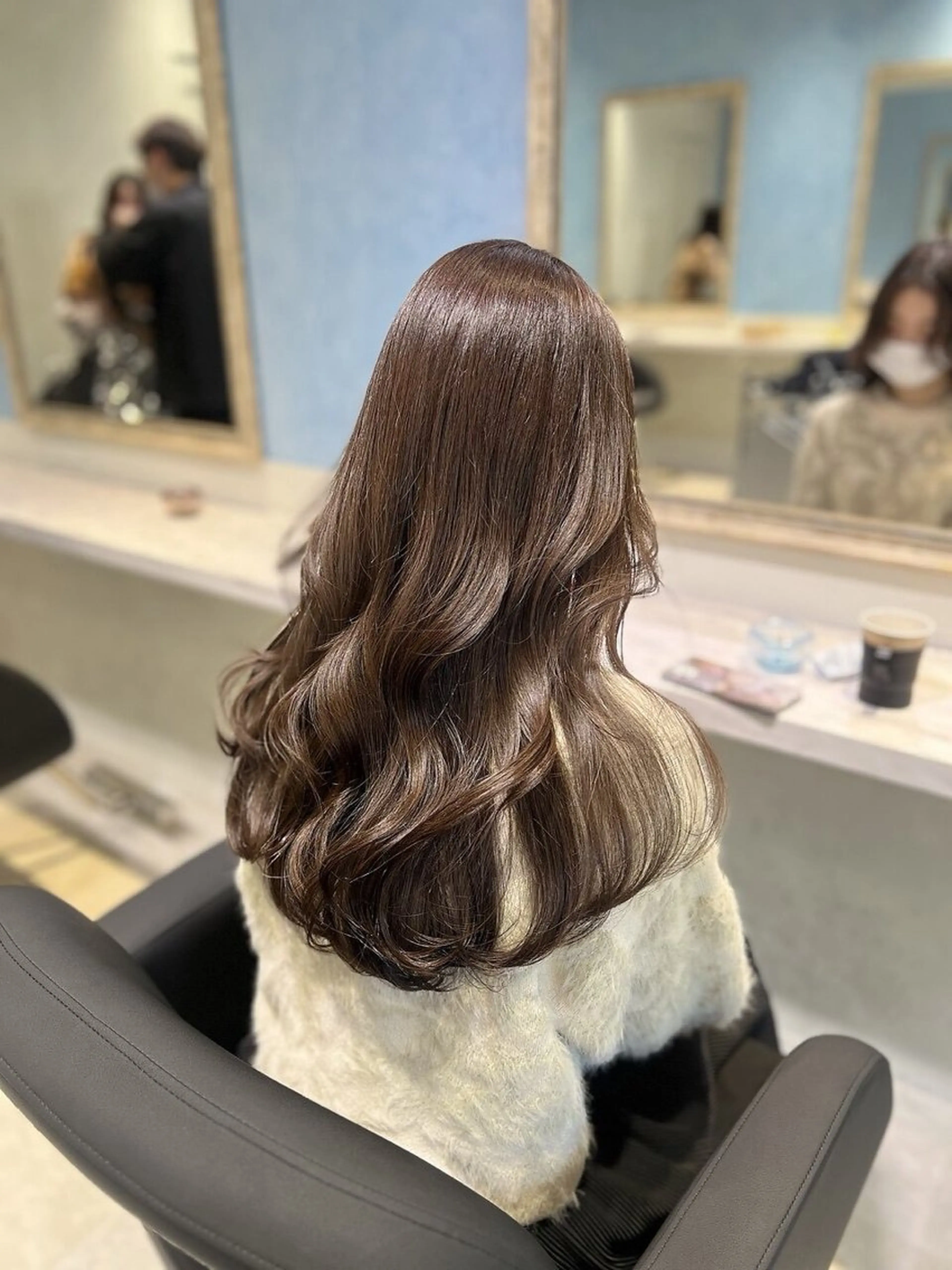 ロング カラー 透明感カラー🎀 みゆうのヘアスタイル