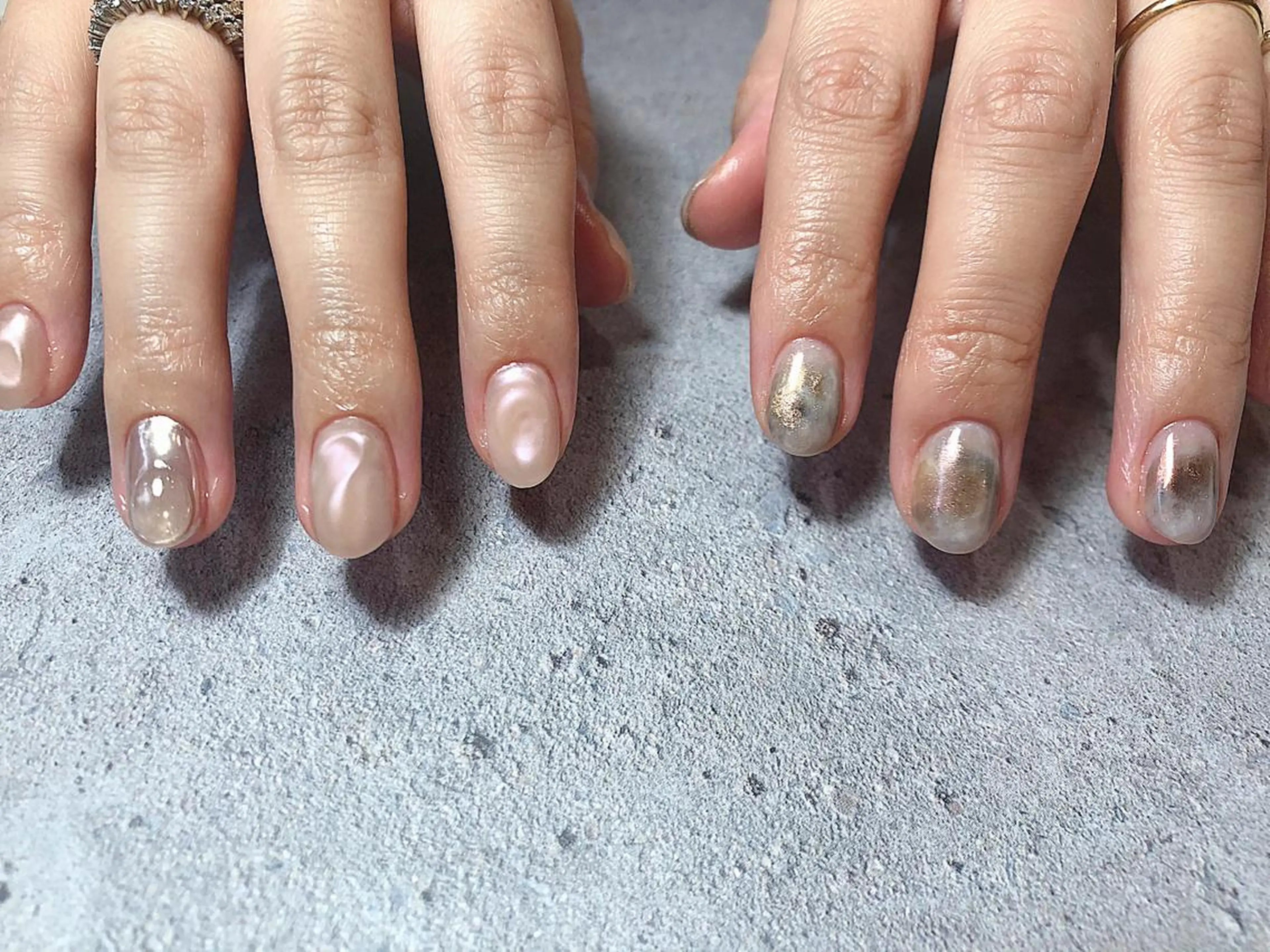 ショート パーマ ネイル マツエク・マツパ illum hicariのネイルデザイン